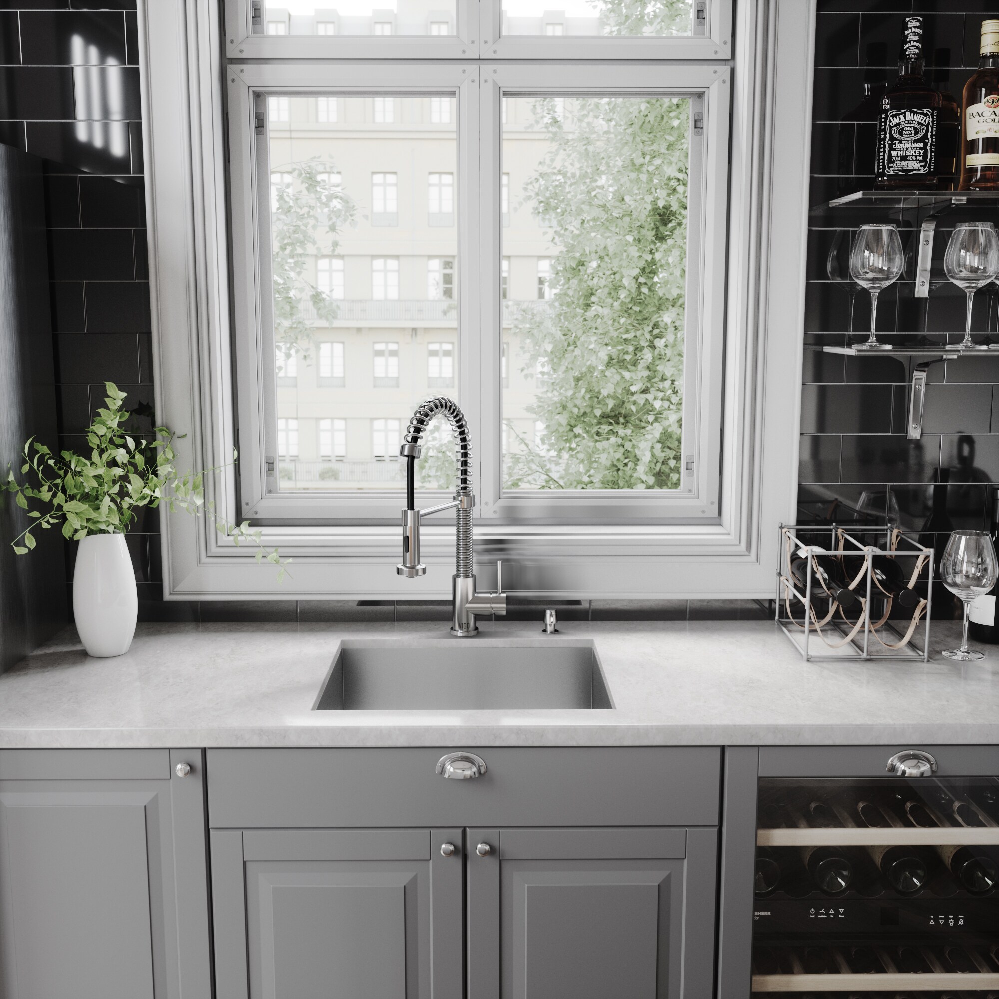VIGO VG02001CH Kitchen-Faucets - View #6