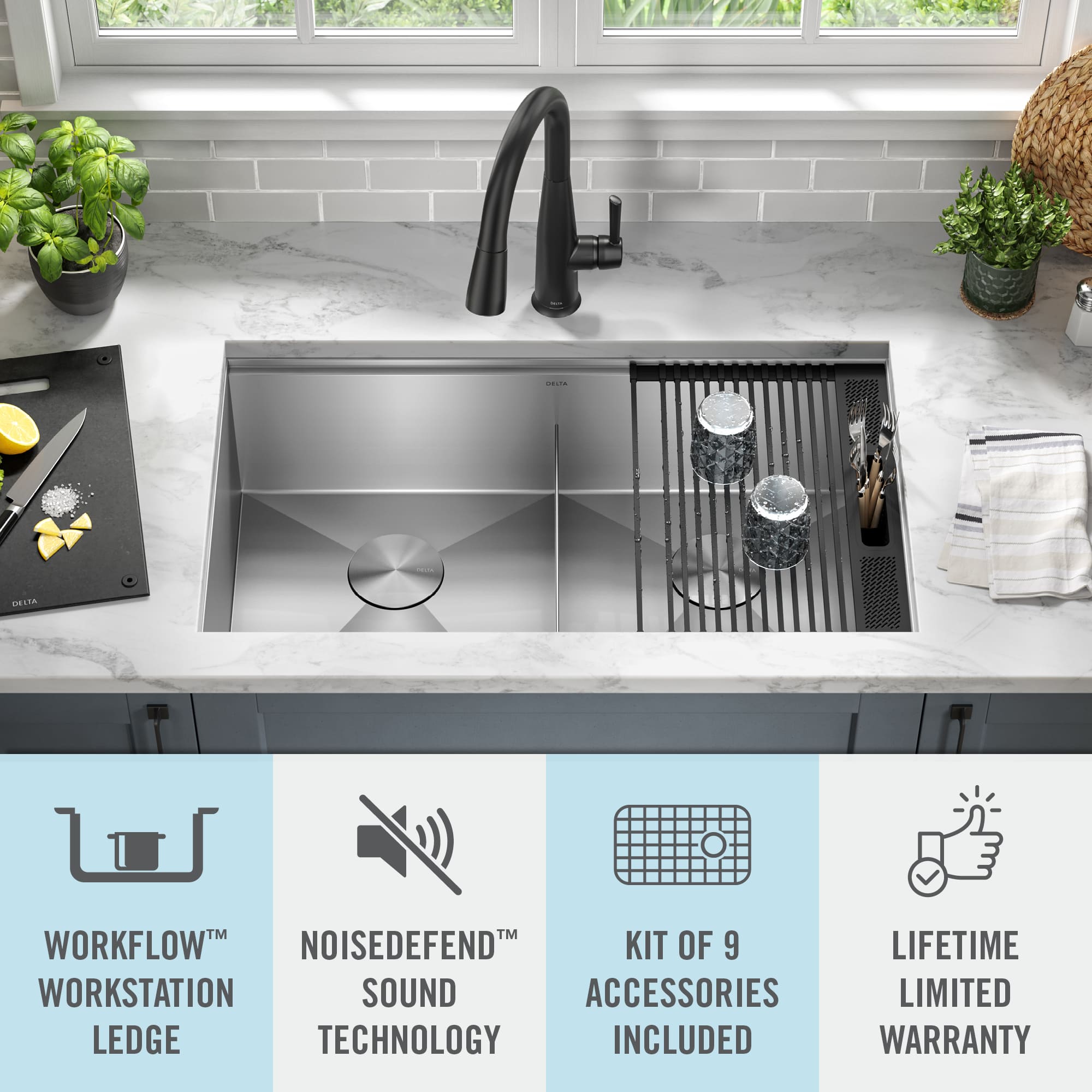 Delta 95B931-33D-SS Kitchen-Sinks - View #3
