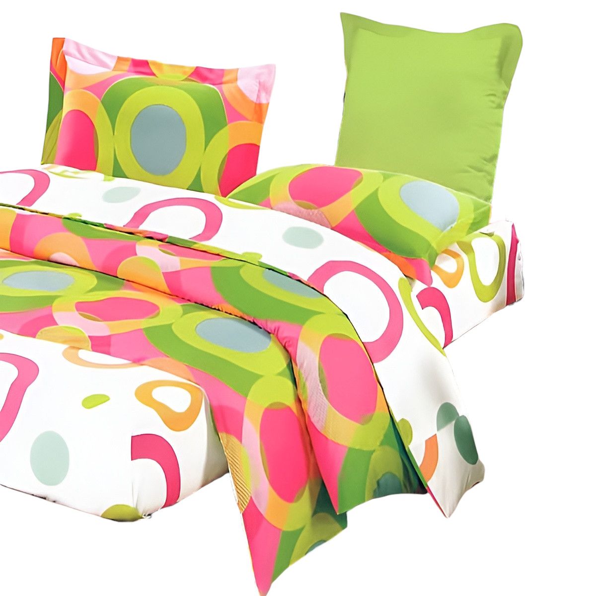 Slickblue 4/6 Piece Multicolor Comforter Bed in a Bag Set (Twin/Full/Queen/King) Anti Pilling Shrinkproof and Machine Washable for Bedroom or Guest Room