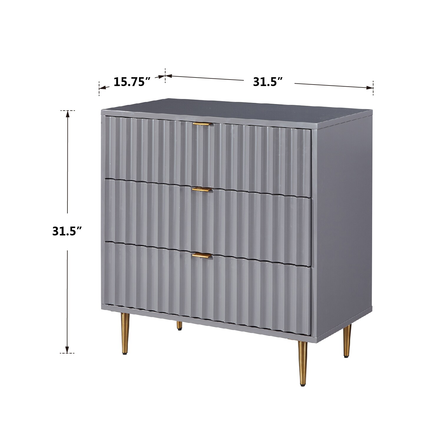 CASAINC WF-CHD-1472W-GY dressers - View #2