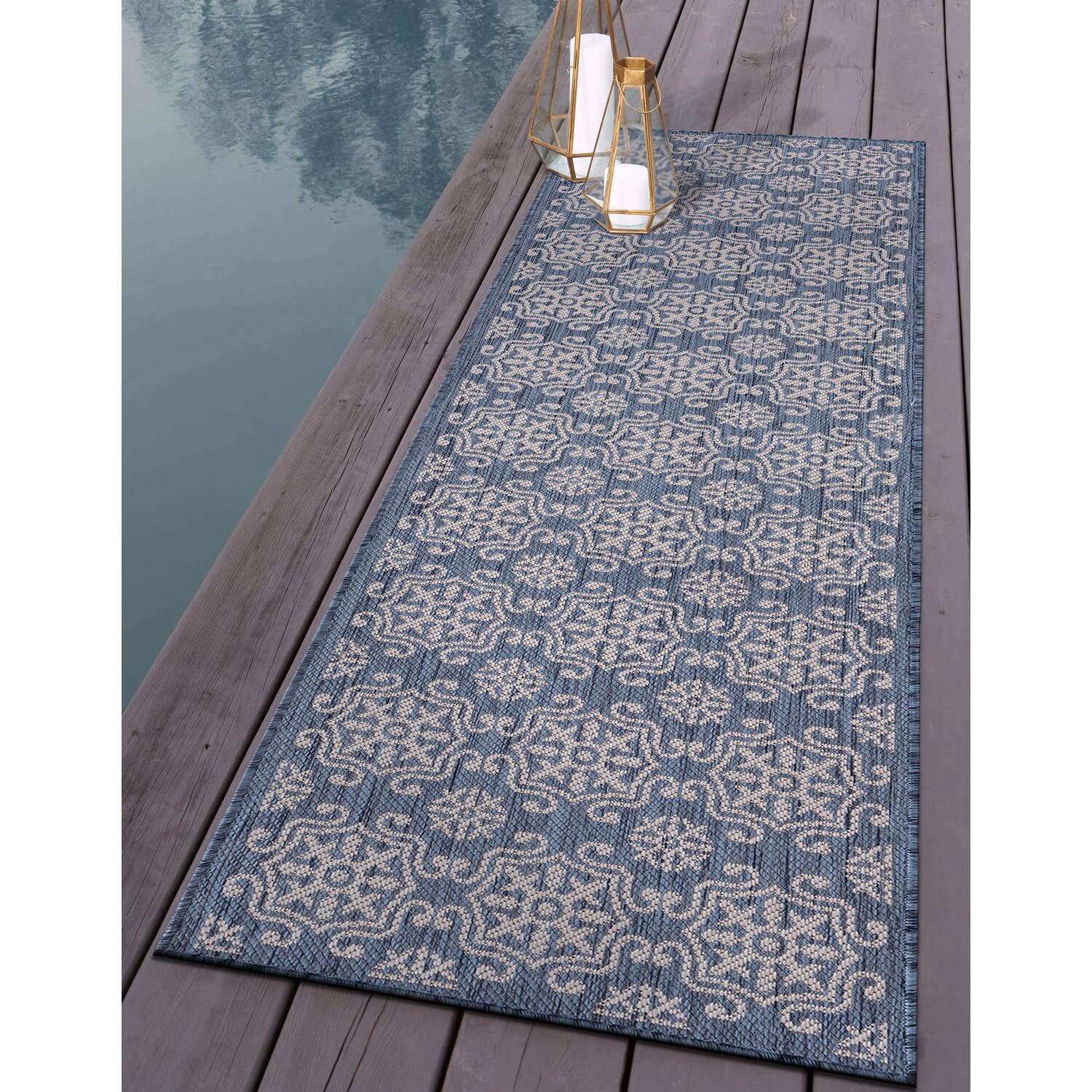 World Rug Gallery 119BLUE2X7 rugs - View #2