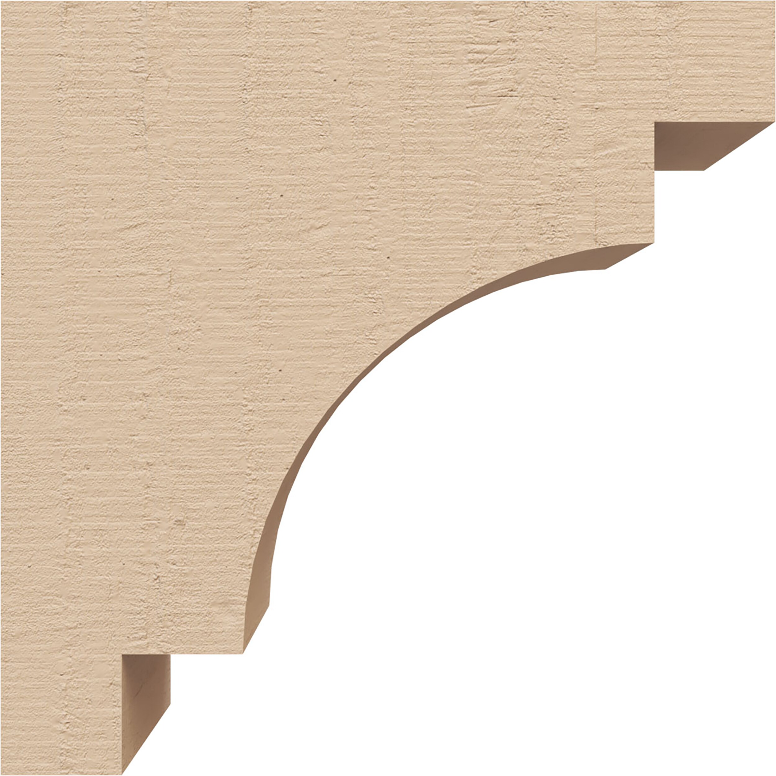 Ekena Millwork CORU02X04X04MEDRCPR corbels - View #3