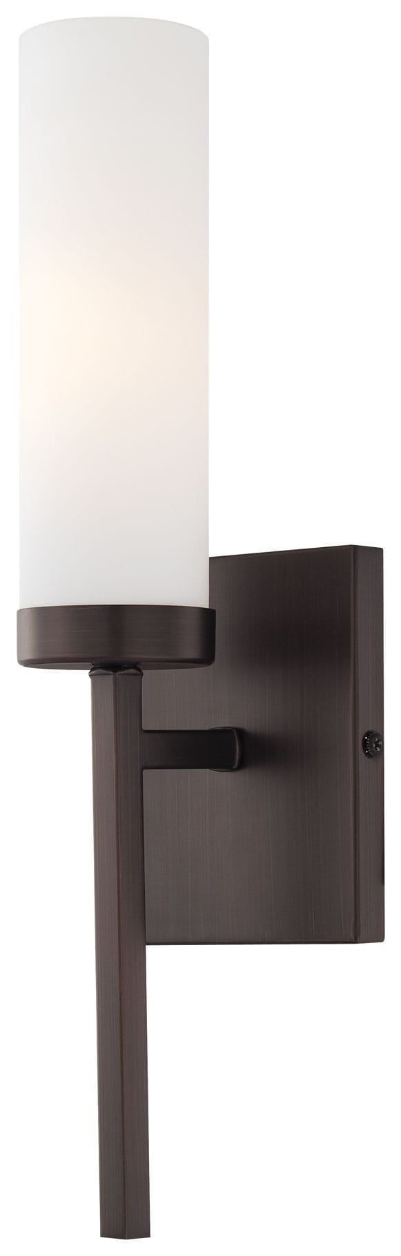 Minka Lavery 4460-647 Compositions 4.25-in W 1 -Light Bronze Wall Sconce