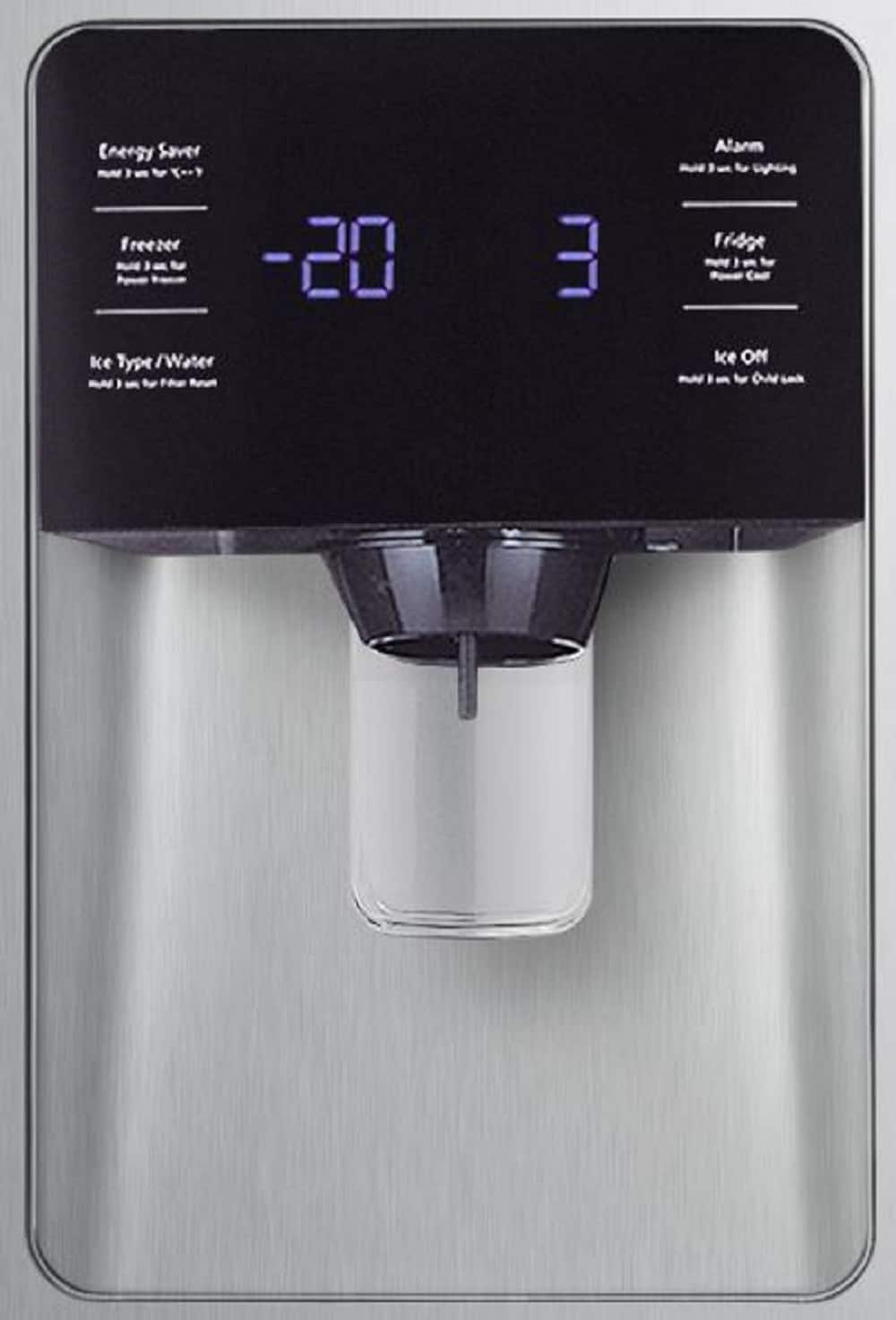 Samsung RS25H5111SR Side-By-Side - View #3