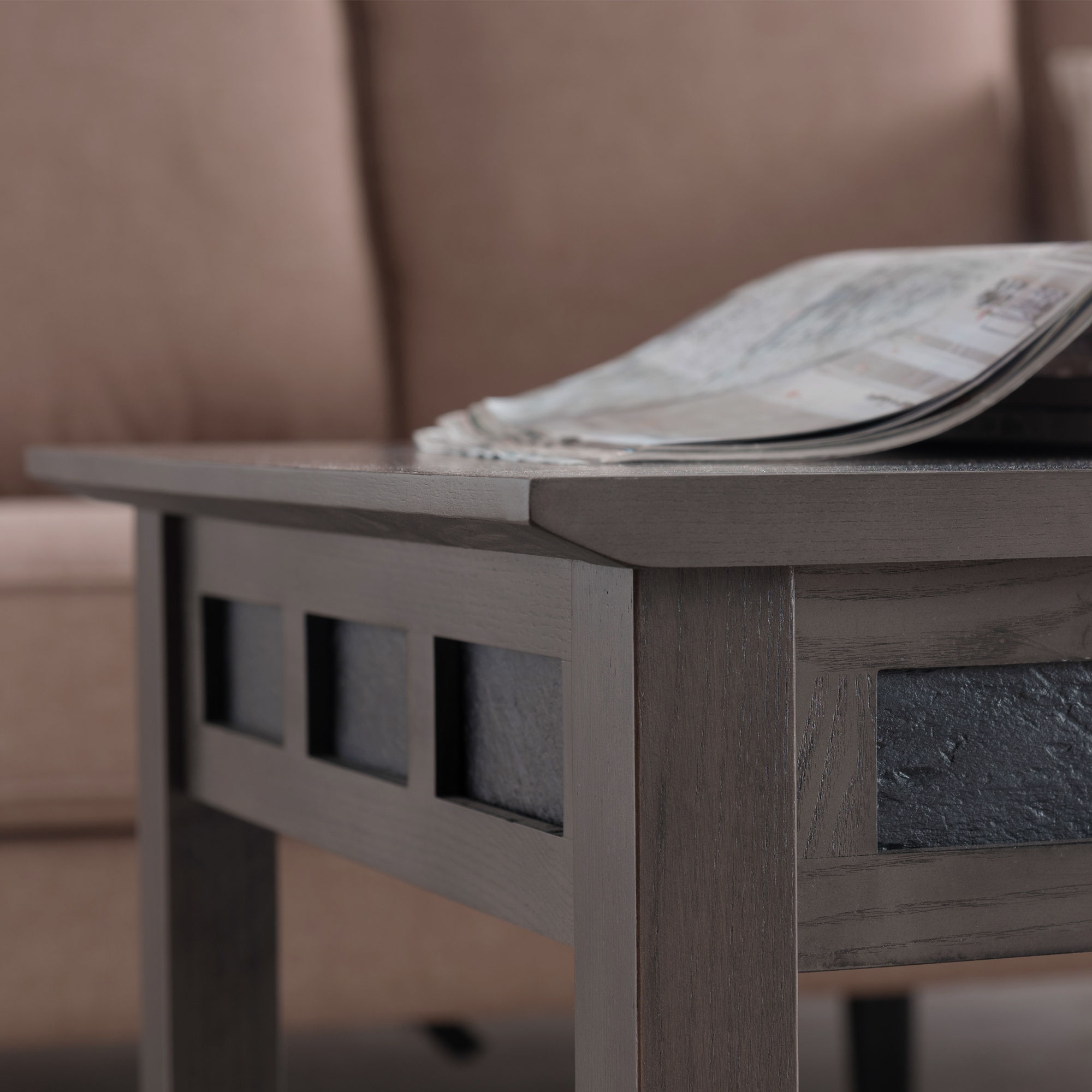 Leick Home 10058-GR Coffee-Tables - View #6