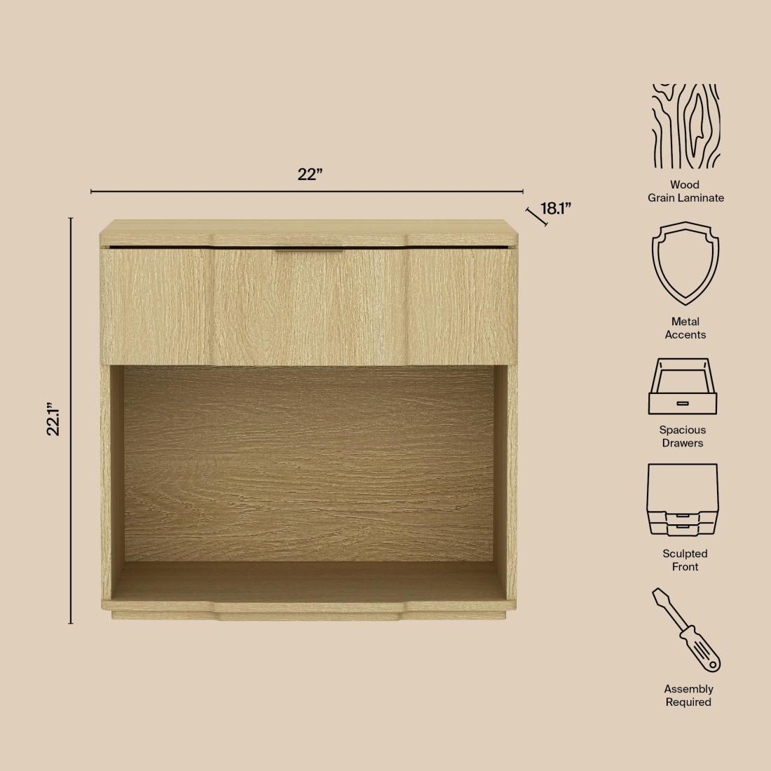 CHITA CTK-196 nightstands - View #4