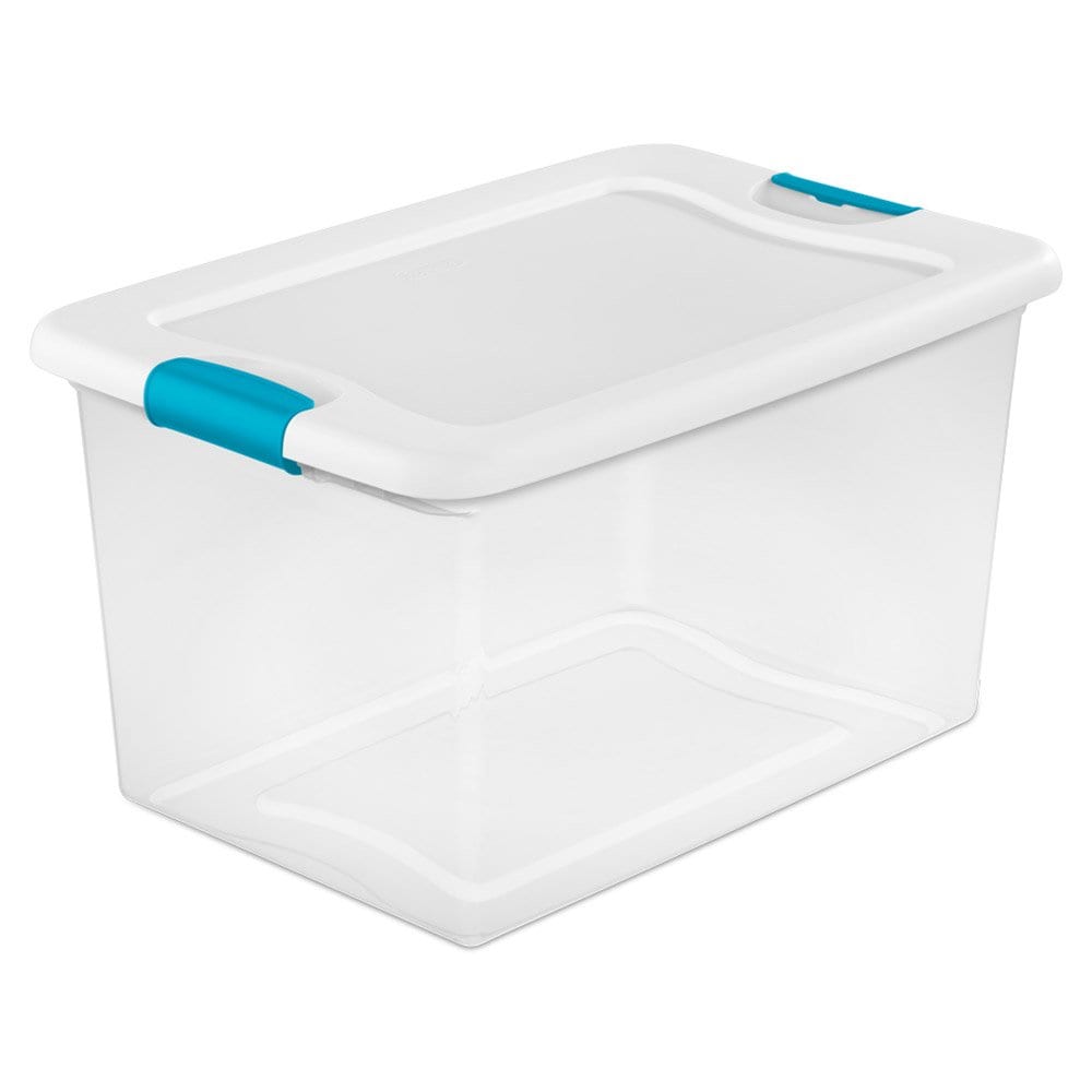  Superio 10 Qt Clear Plastic Storage Bins with Lids and Latches,  Organizing Containers, Stackable Plastic Bin for Home, Garage, School, and  Office : Home & Kitchen