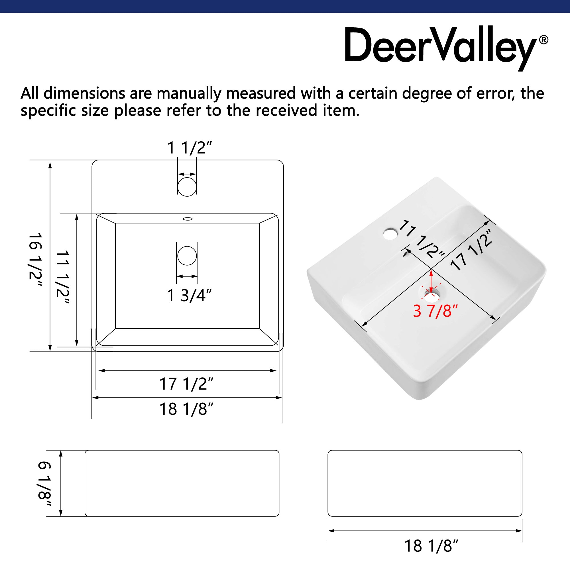 DeerValley DV-1V231 Bath-Sink - View #16