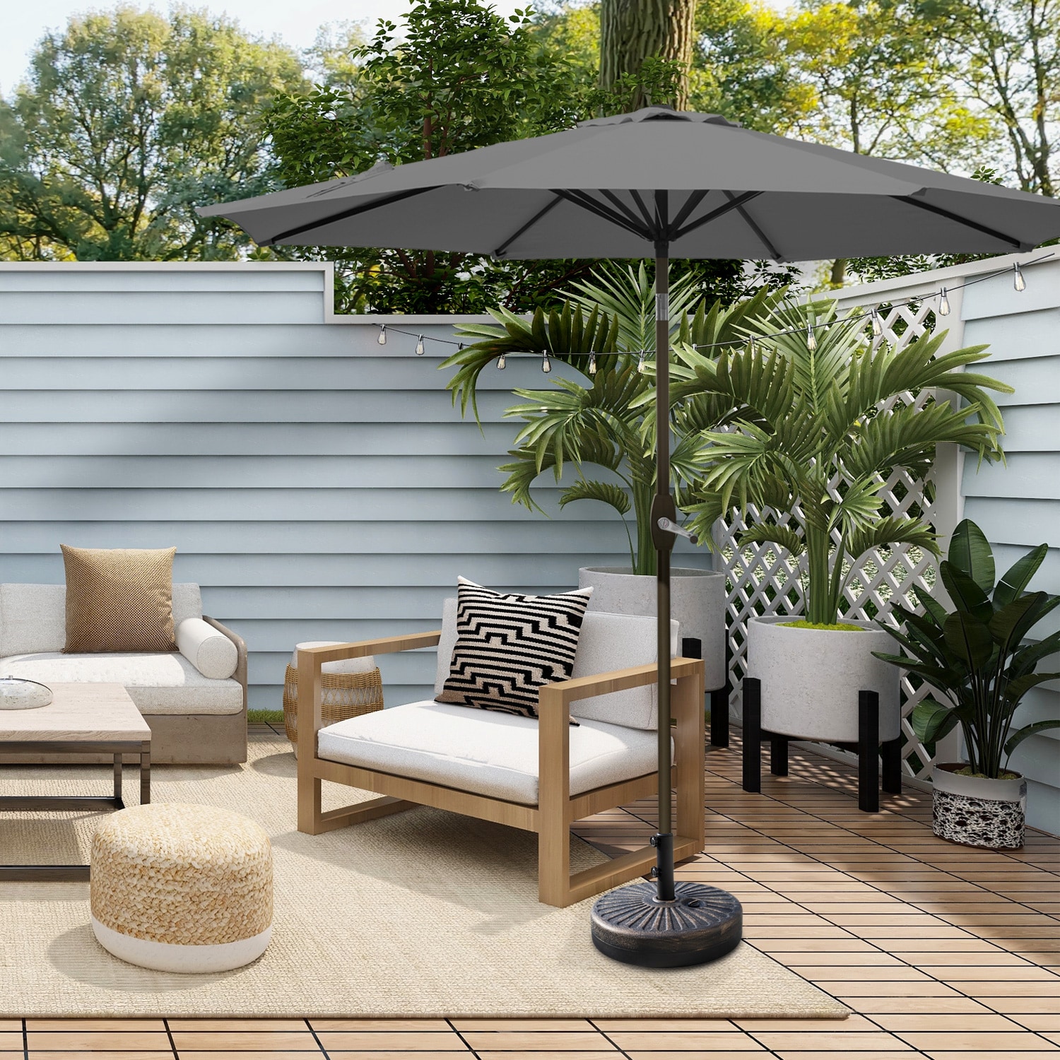 Westin Furniture 9806302-981RD-BZ Umbrellas-2 - View #2