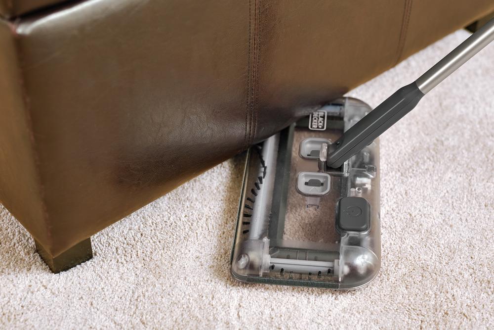 Black + Decker Floor Sweeper, 50 Minute Runtime - White – Brands 4 Less