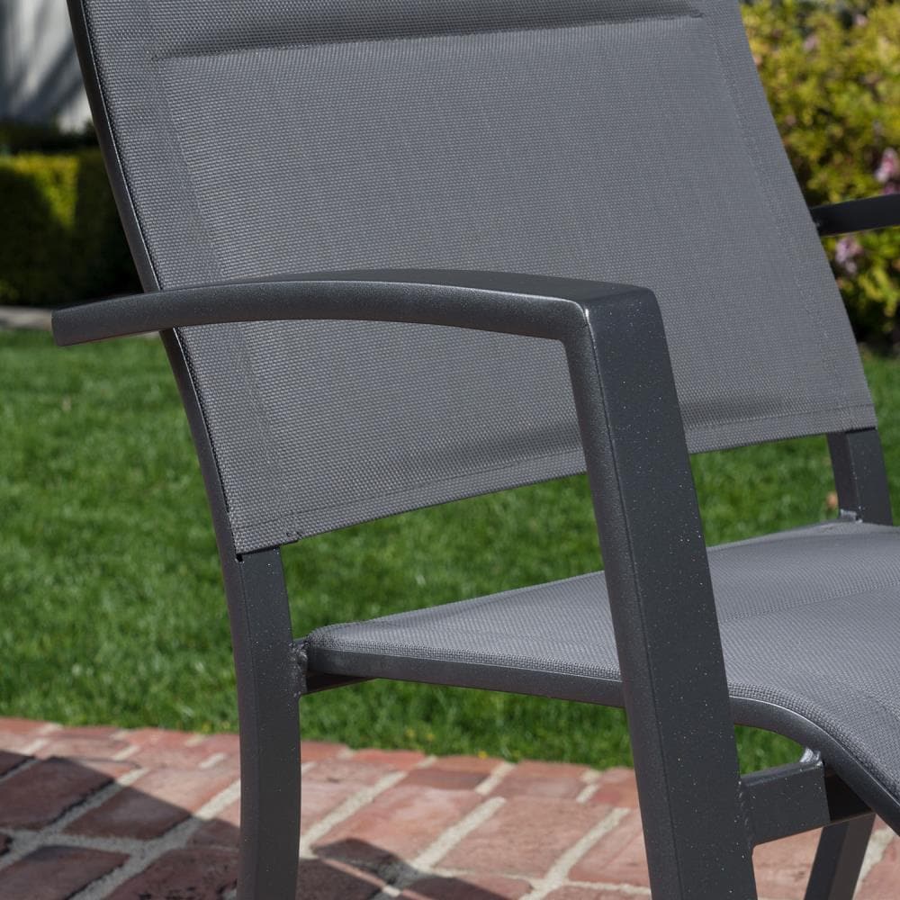 Hanover CAMDN9PCHB-GRY Patio-Dining-Sets - View #13