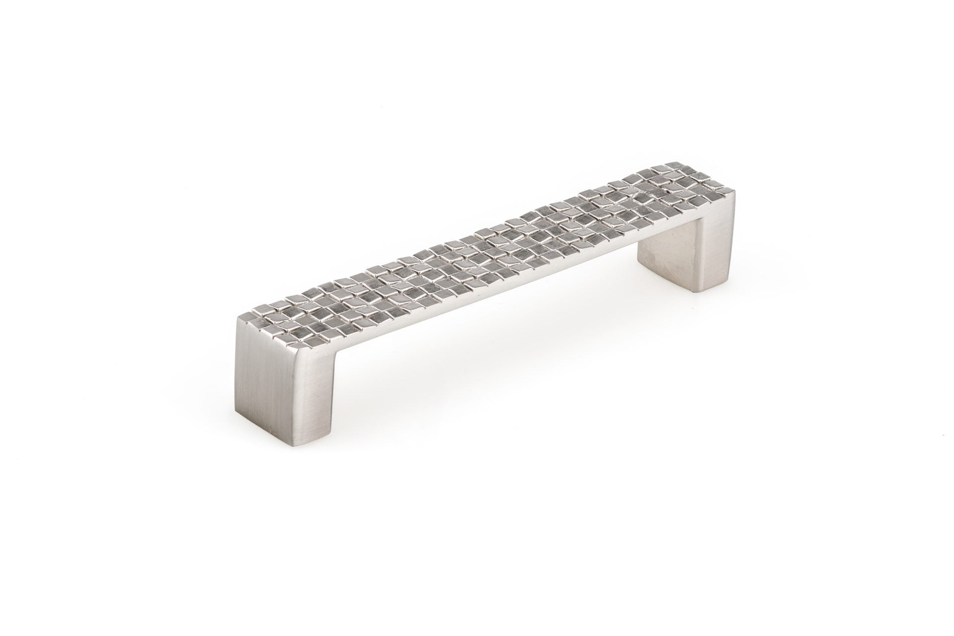 Richelieu BP6227128195 Modena 5-1/16-in , 128mm Center to Center Brushed Nickel Rectangular Handle