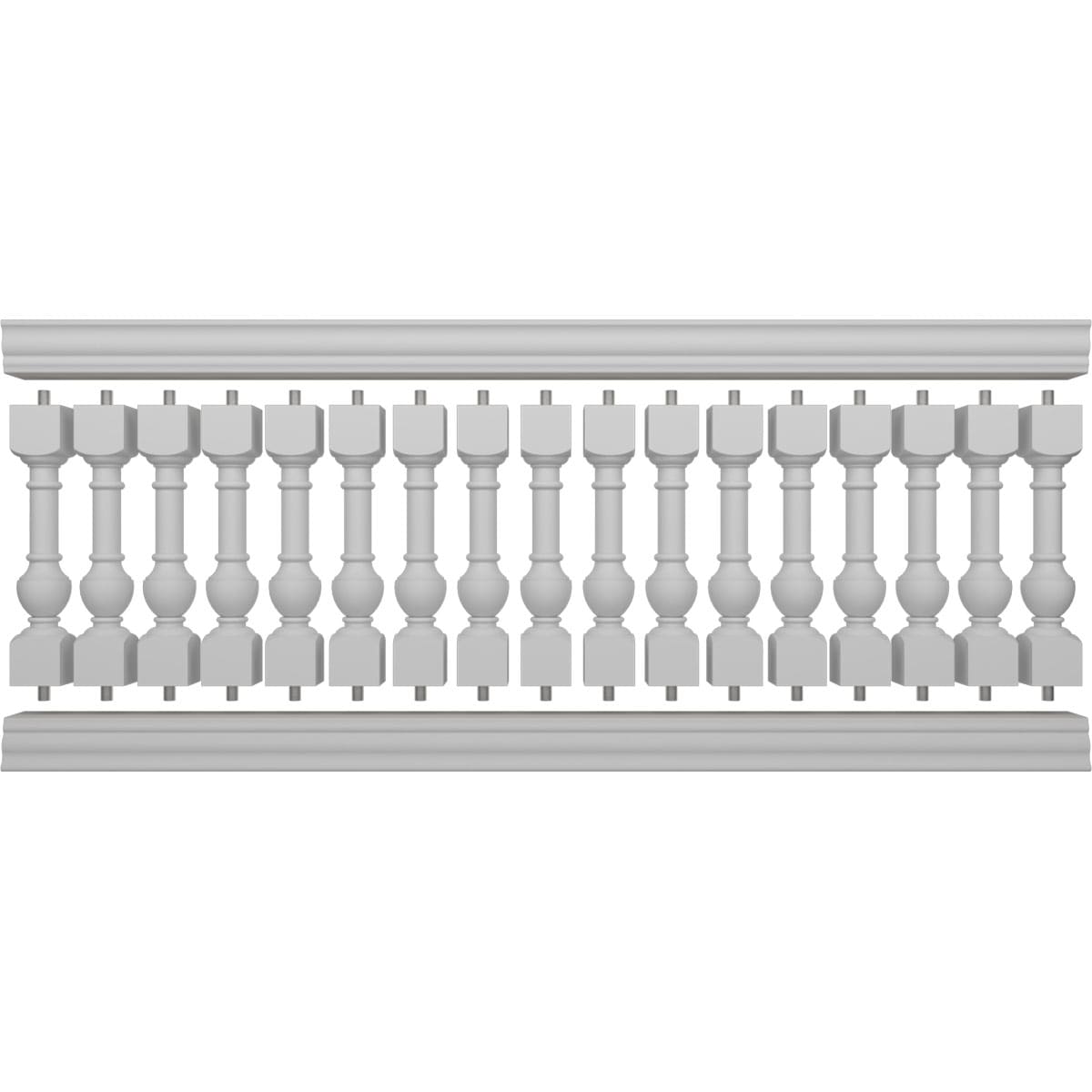 Ekena Millwork BALK42X108YOA railings - View #5