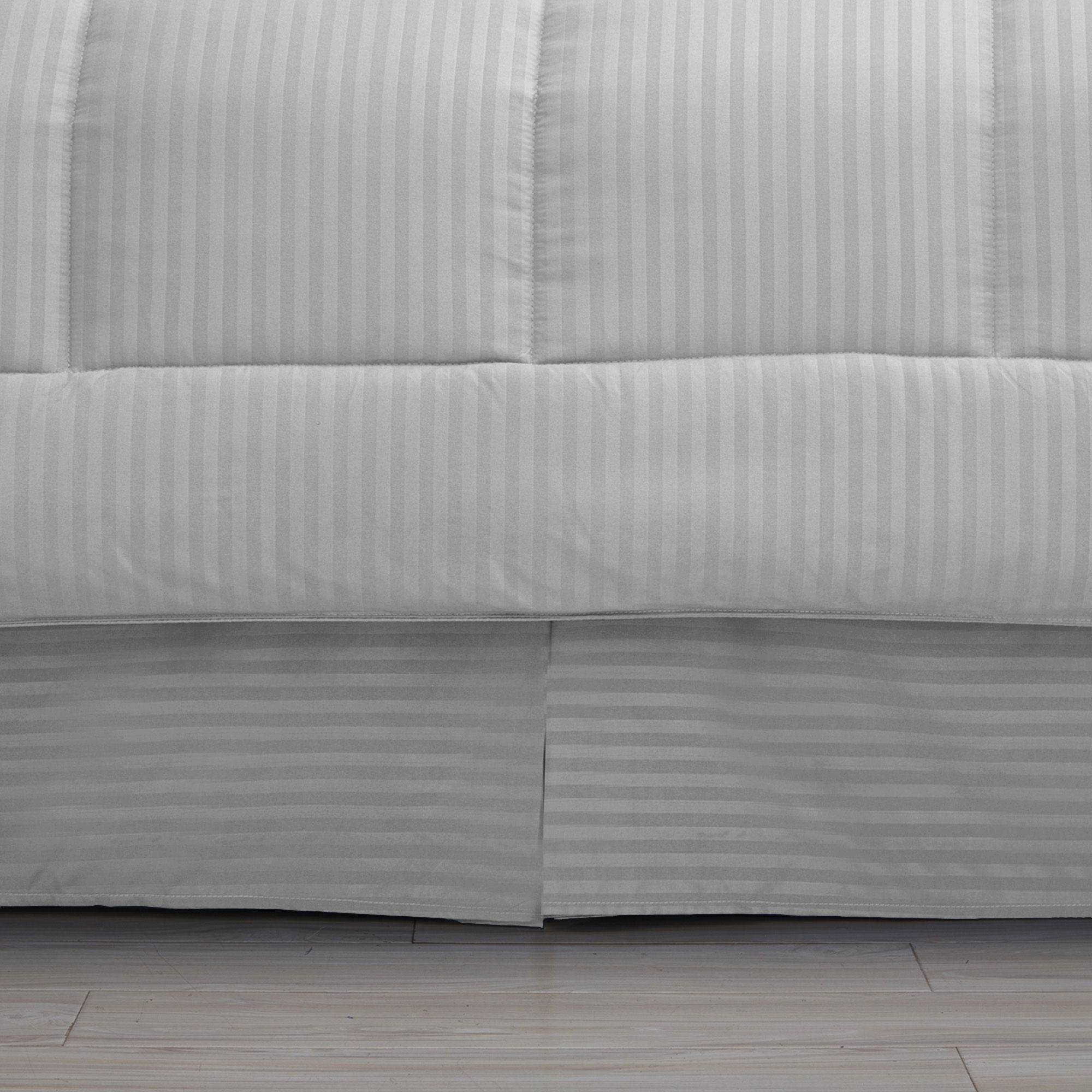Sweet Home Collection LOW-8PCBIBQ-SIL bedding - View #2