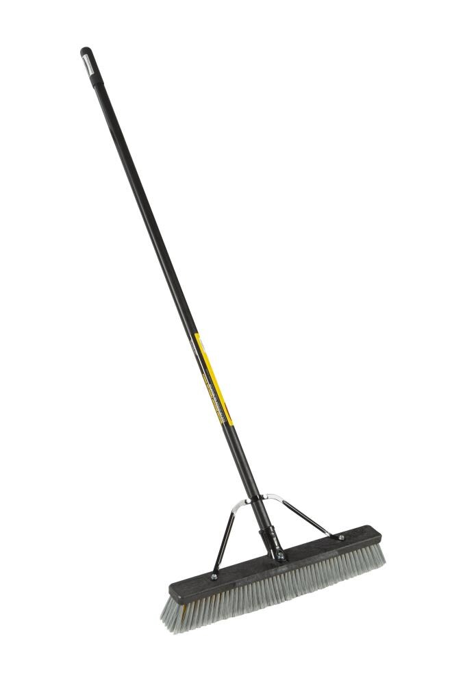 Rubbermaid® Medium Floor Sweep-24, Plastic, Poly, Black