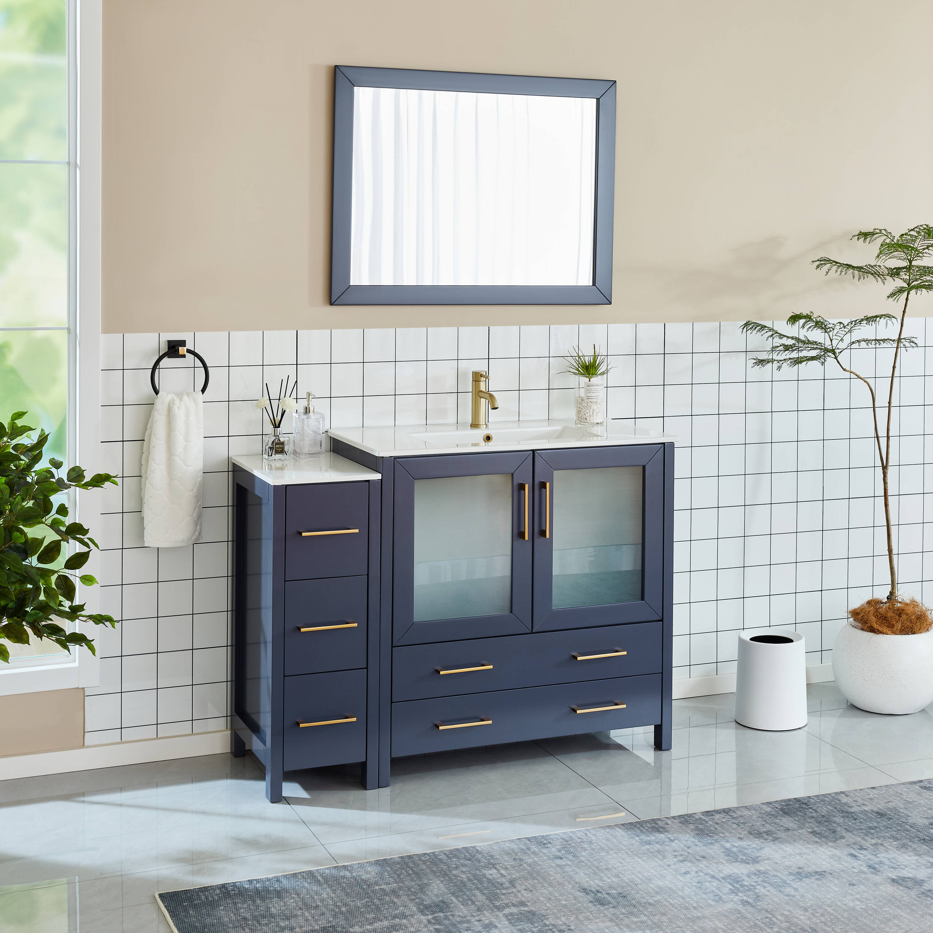 Vanity Art VA3036-48B Bath-Vanity-Combo - View #8