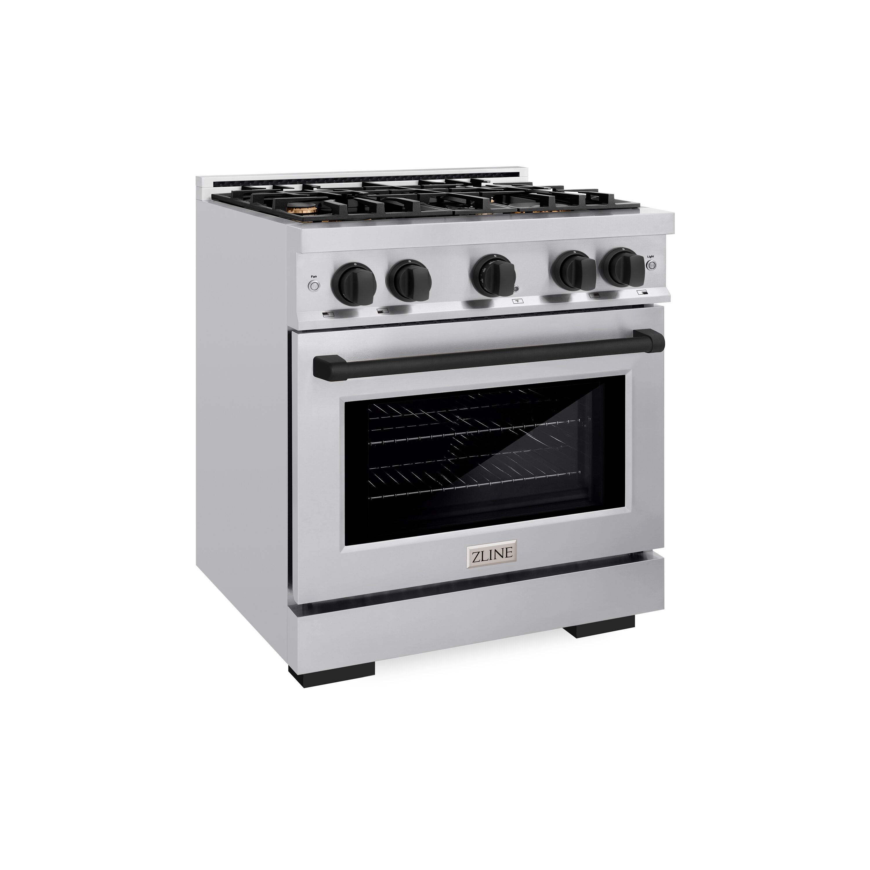 ZLINE KITCHEN & BATH HDRZ-30-MB Dual-Fuel-Ranges - View #2