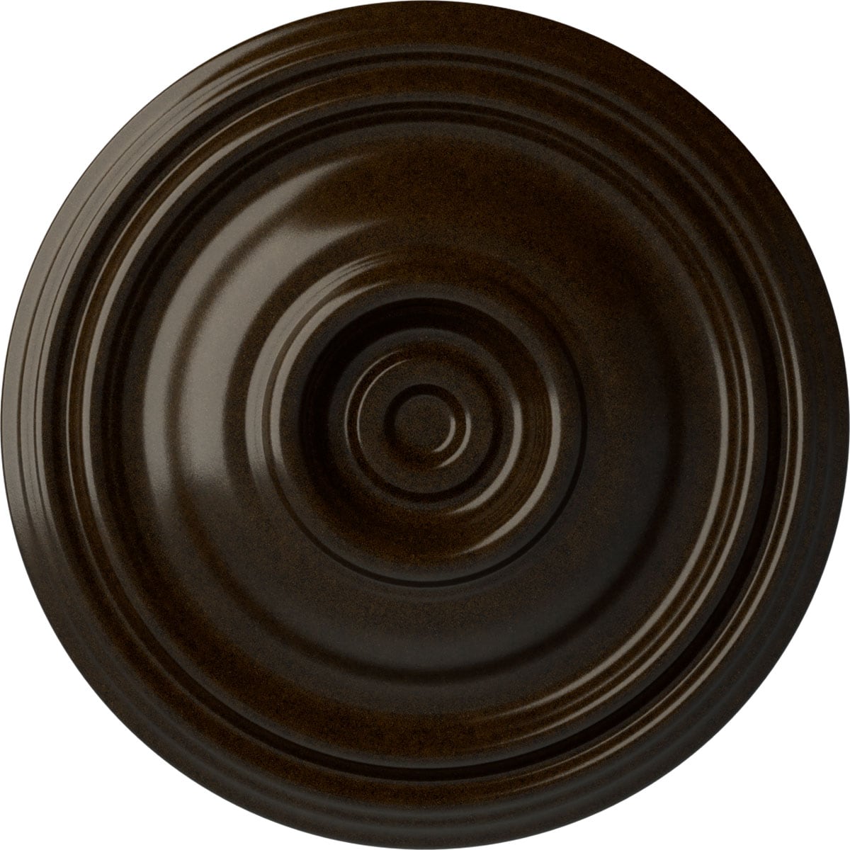 Ekena Millwork CM14TRBZS Traditional 14.75-in W x 14.75-in L Painted Bronze Polyurethane Whole Ceiling Medallion