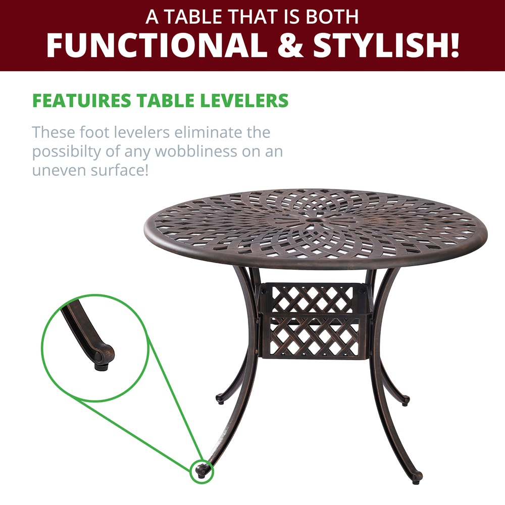 Kinger Home DTS-002T Patio-Tables - View #6