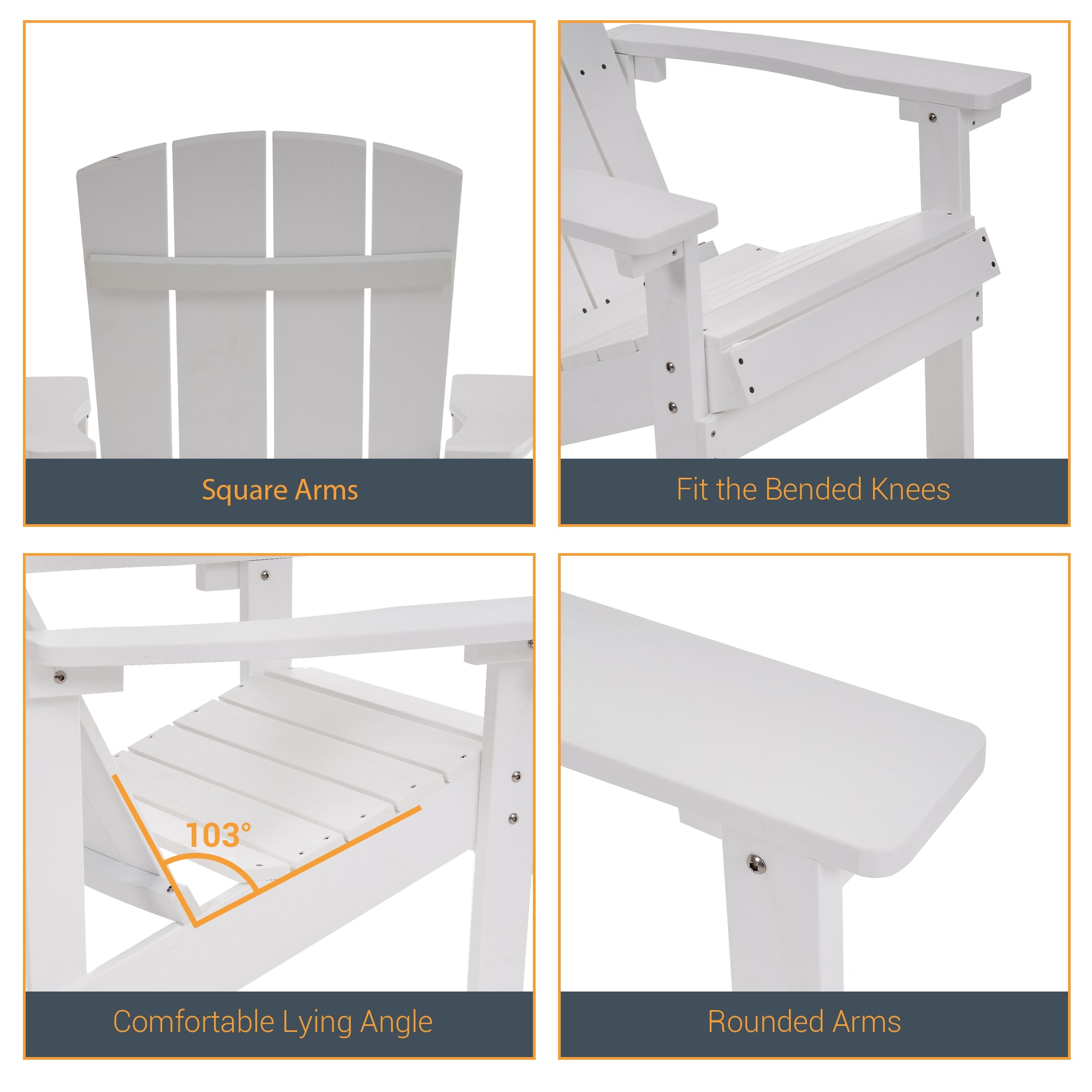 Sonkuki SD-AD-B4WT-2 Patio-Chairs - View #3