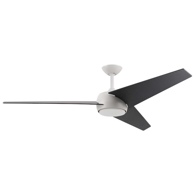 White Led Indoor Propeller Ceiling Fan, 60 Inch White Ceiling Fan With Light And Remote
