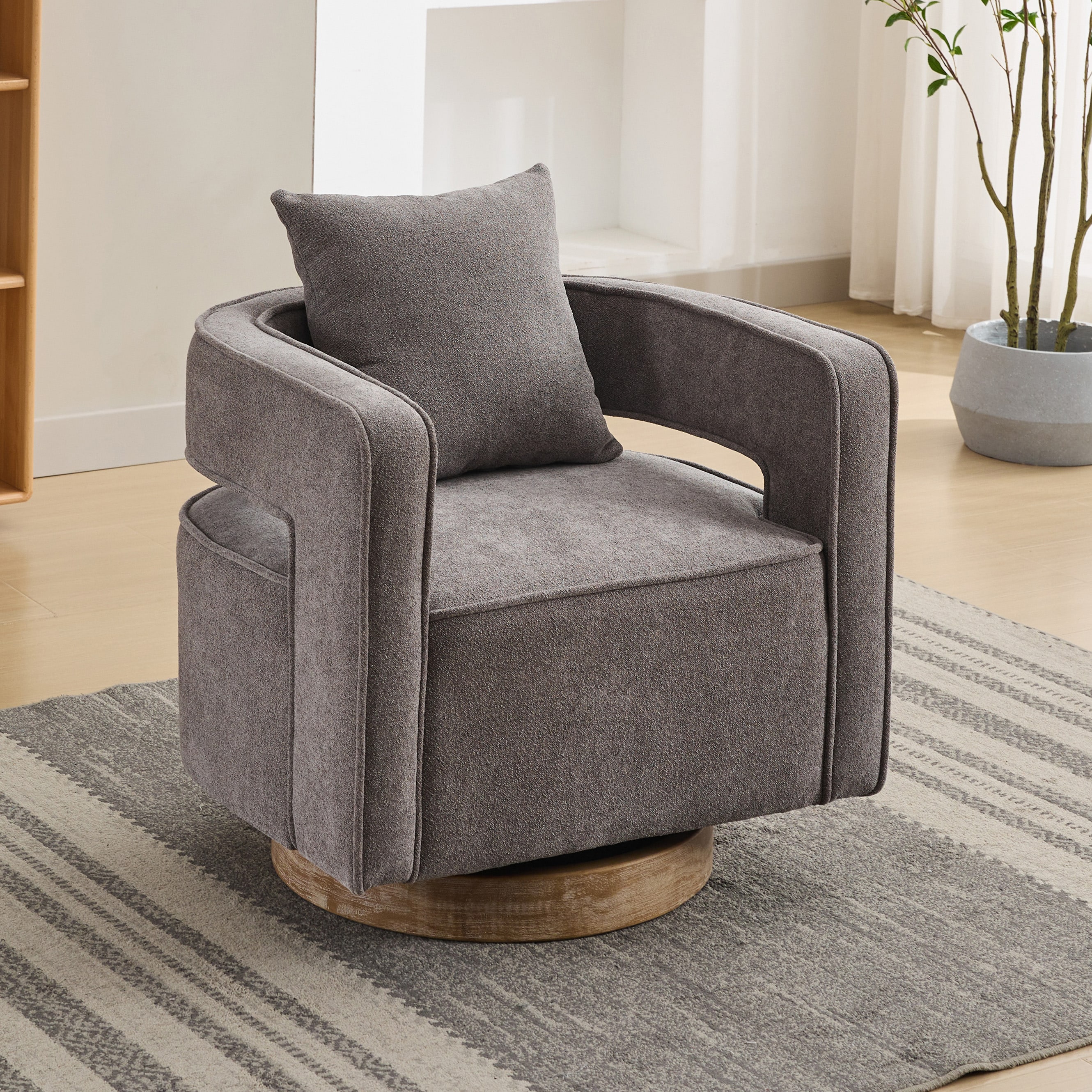 Hrinhom HC-W1111-CHARCOAL chairs - View #2