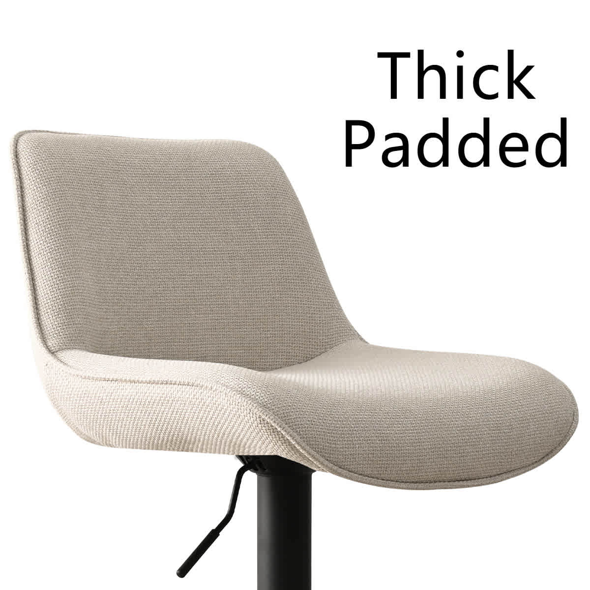Maison Boucle HUNTER-AB-BEIGE-4 stools - View #5
