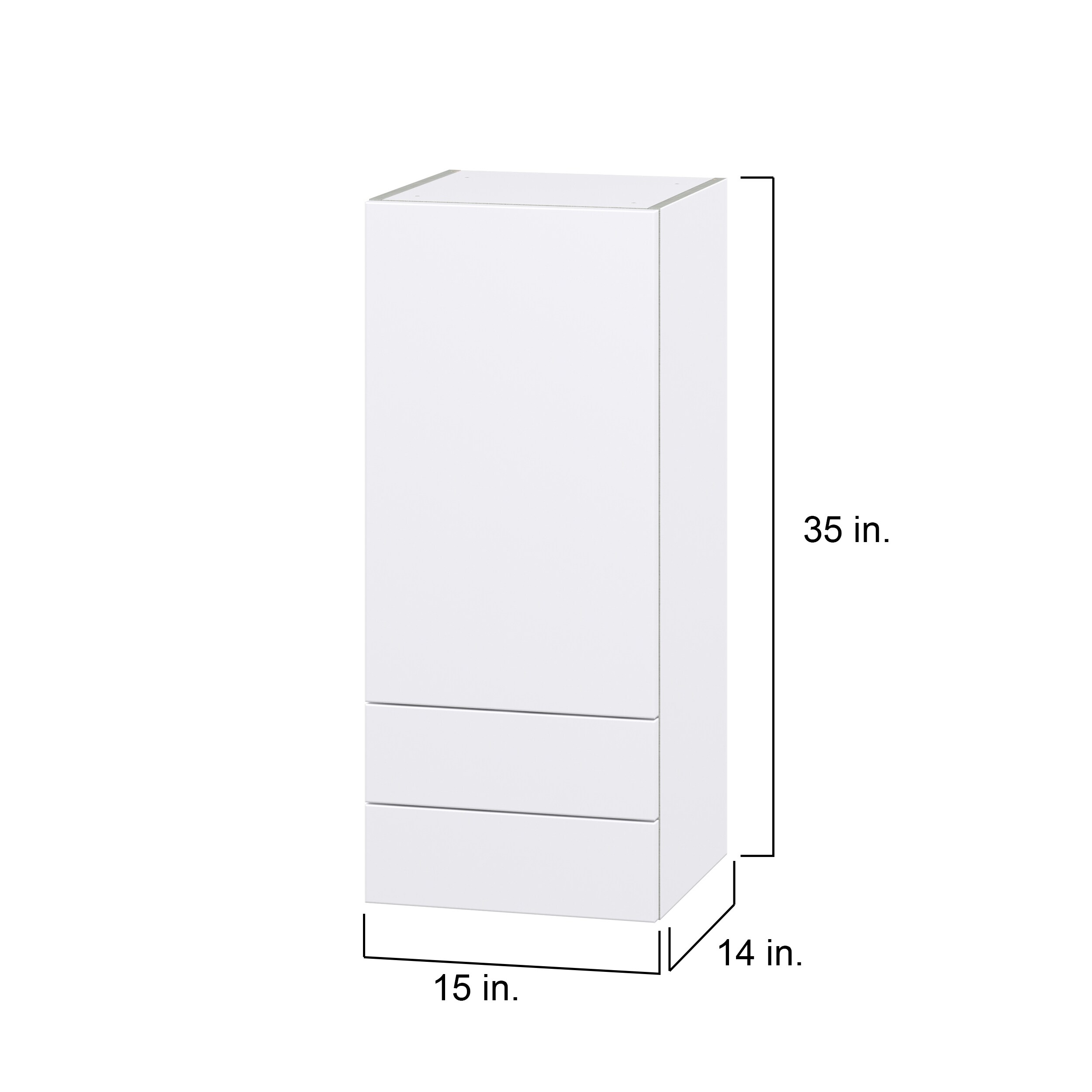 Hugo&Borg DSW1535B(L/R)-LA Cabinets-Kitchen - View #4