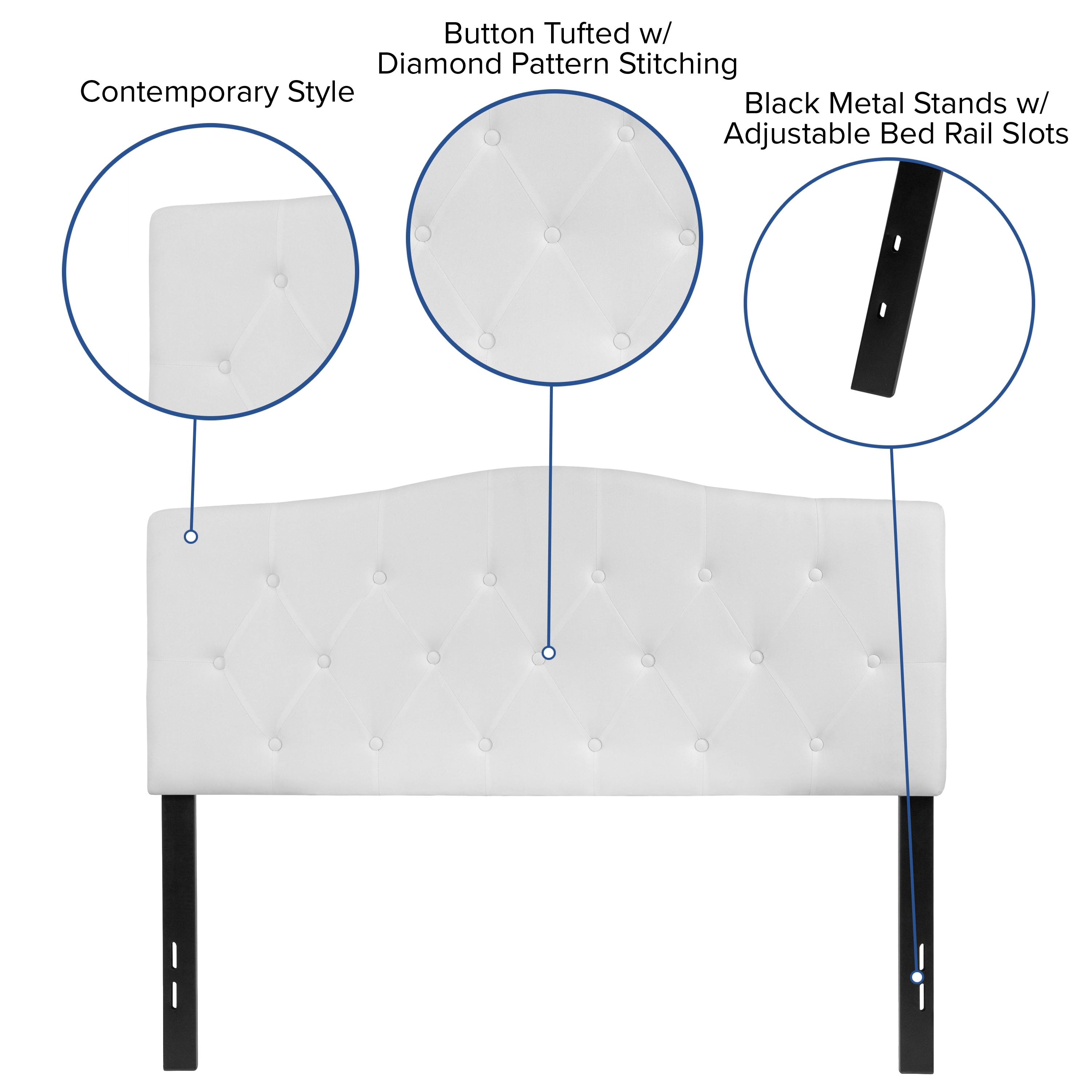 Flash Furniture 889142219910 Upholstered-Headboards - View #7