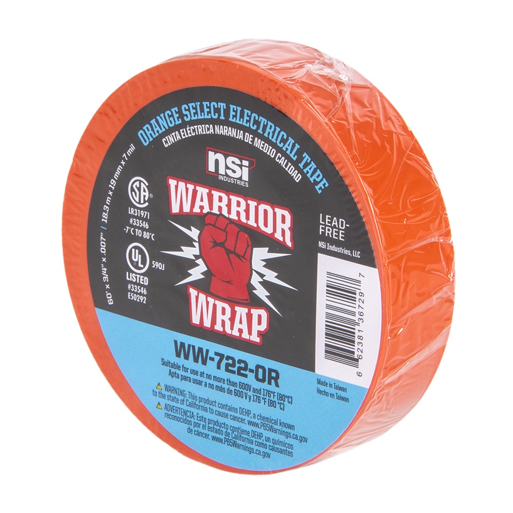 WarriorWrap WW-722-OR Electrical-Tape - View #2