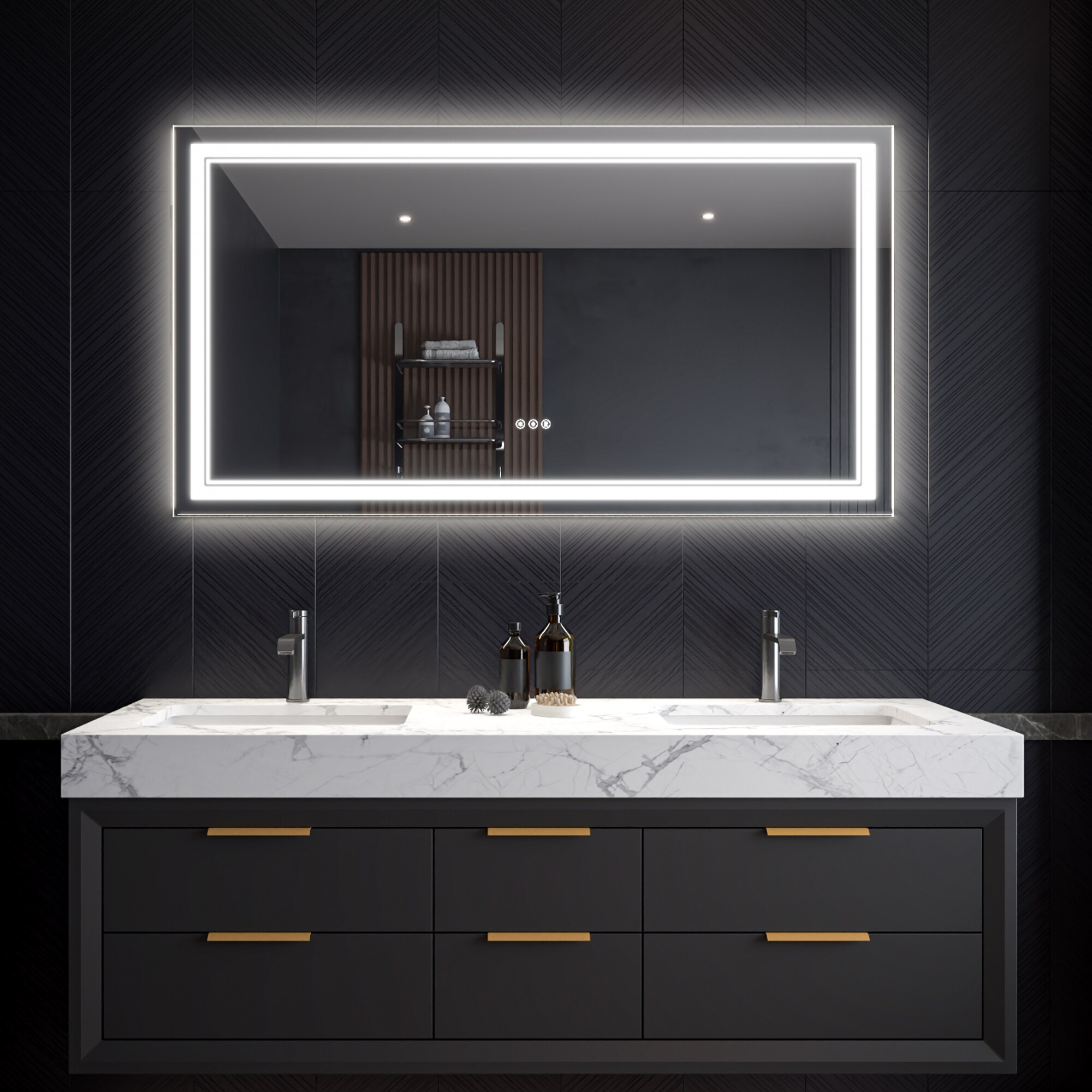 AAZJ JDEX-TFMR3055 Framed-Bath-Mirrors - View #18