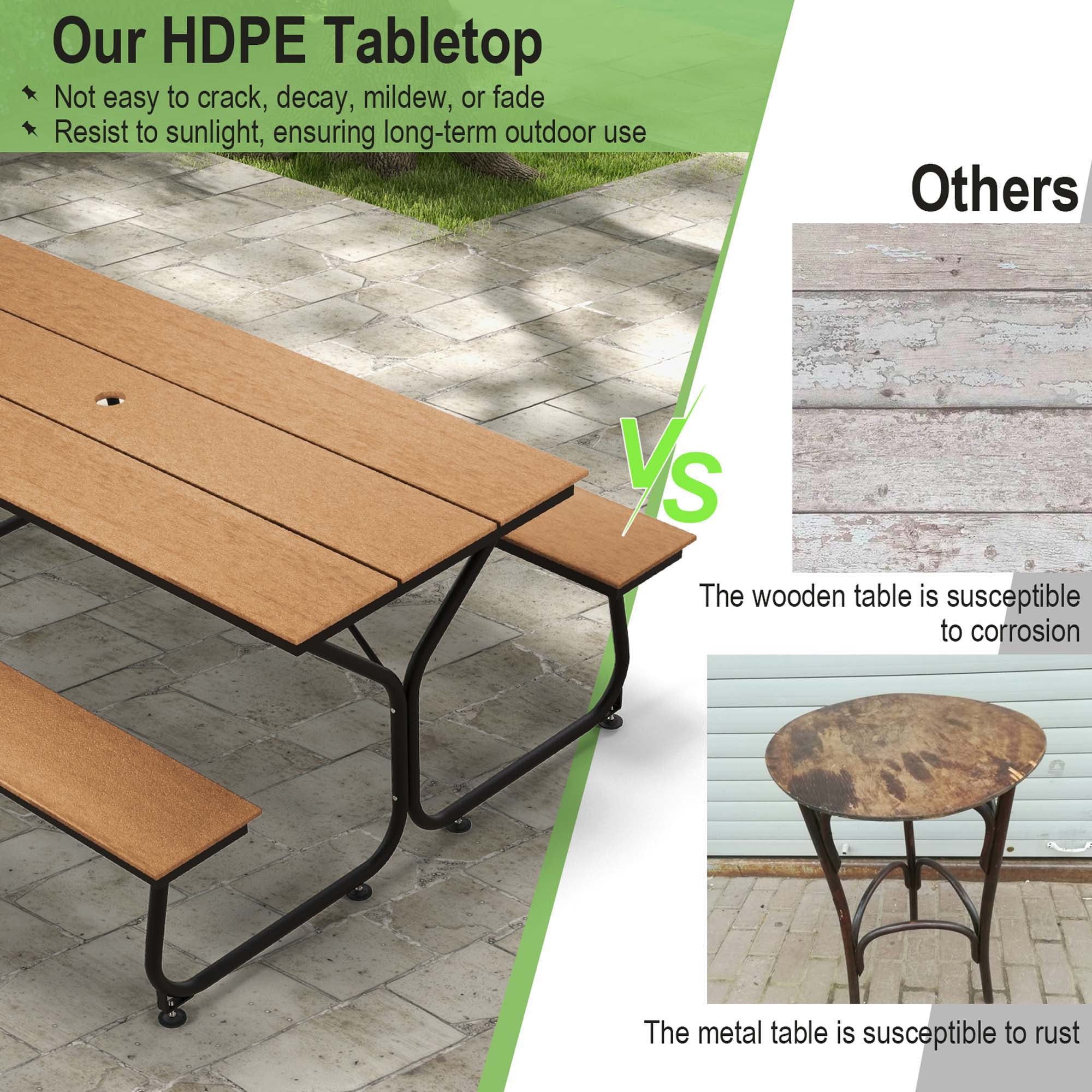 Costway NP11192BN+ benches - View #10