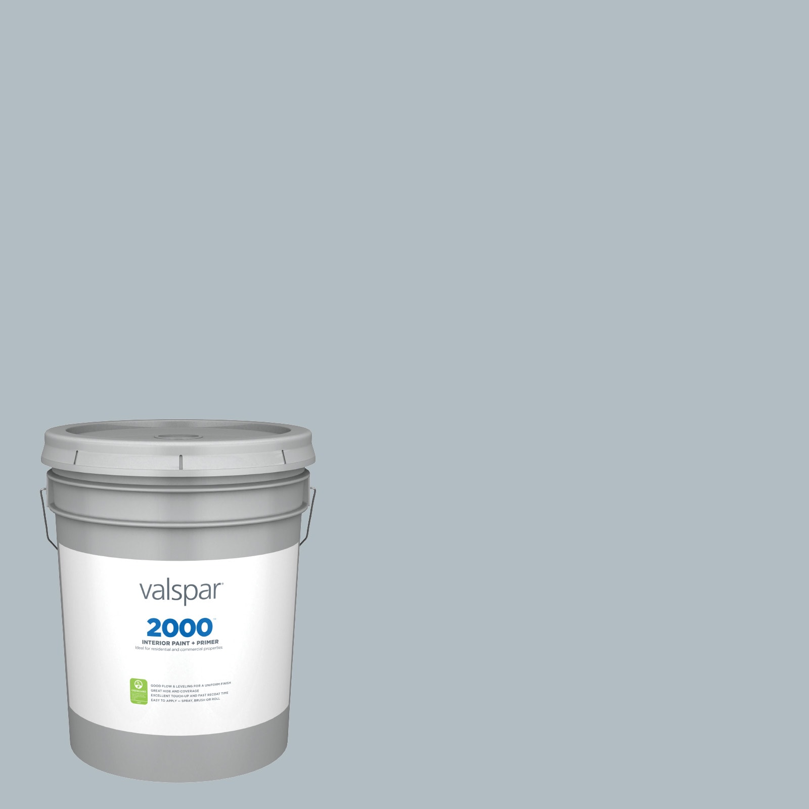 Valspar 5001-1B-35025 2000 Semi-gloss Grey Brook 5001-1B Latex Interior Paint Paint + Primer ( 5-gallon )