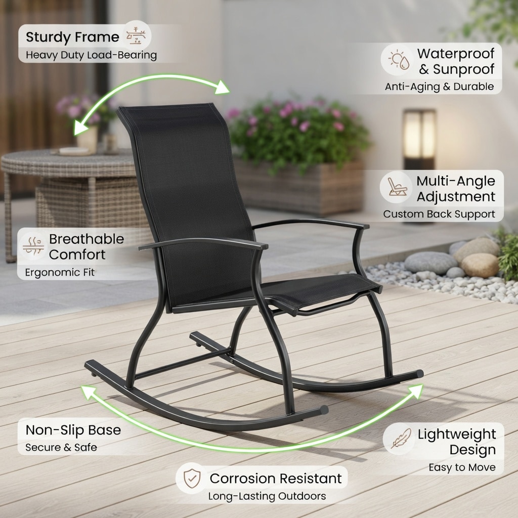 VERYKE WYC-WQ40350-VE1 Patio-Chairs - View #6