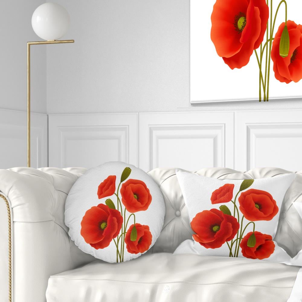 Designart CU13016-12-20 12-in x 20-in White Indoor Decorative Pillow