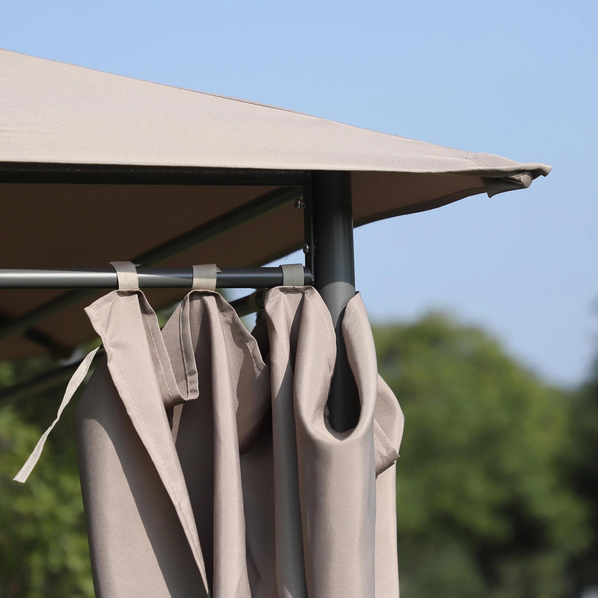 Bayfeve BFAOS-4175-GZB Wood-Resin-Gazebos - View #9