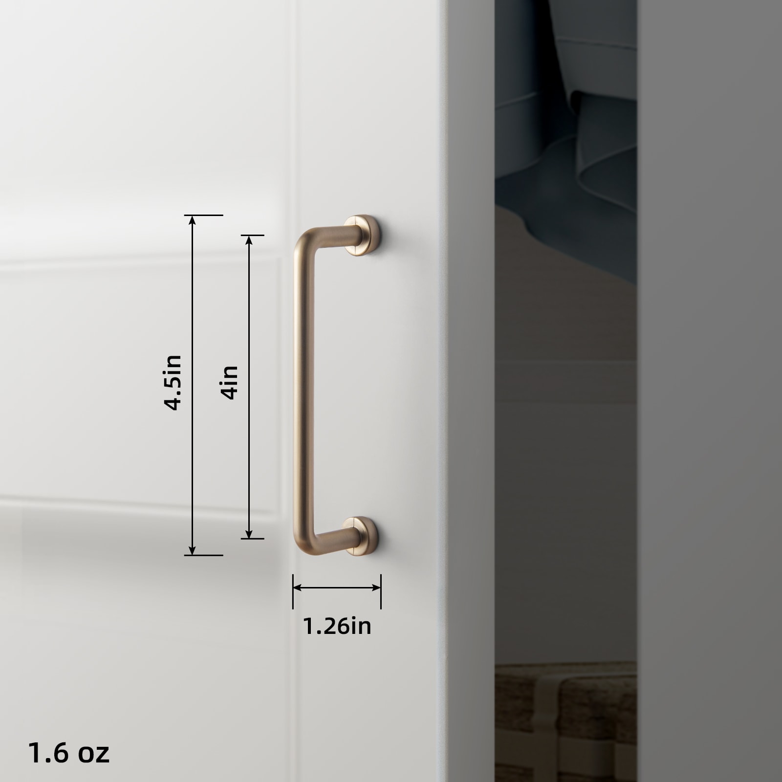 Miaokesen 1827UBR-102 Cabinet-Pulls - View #2