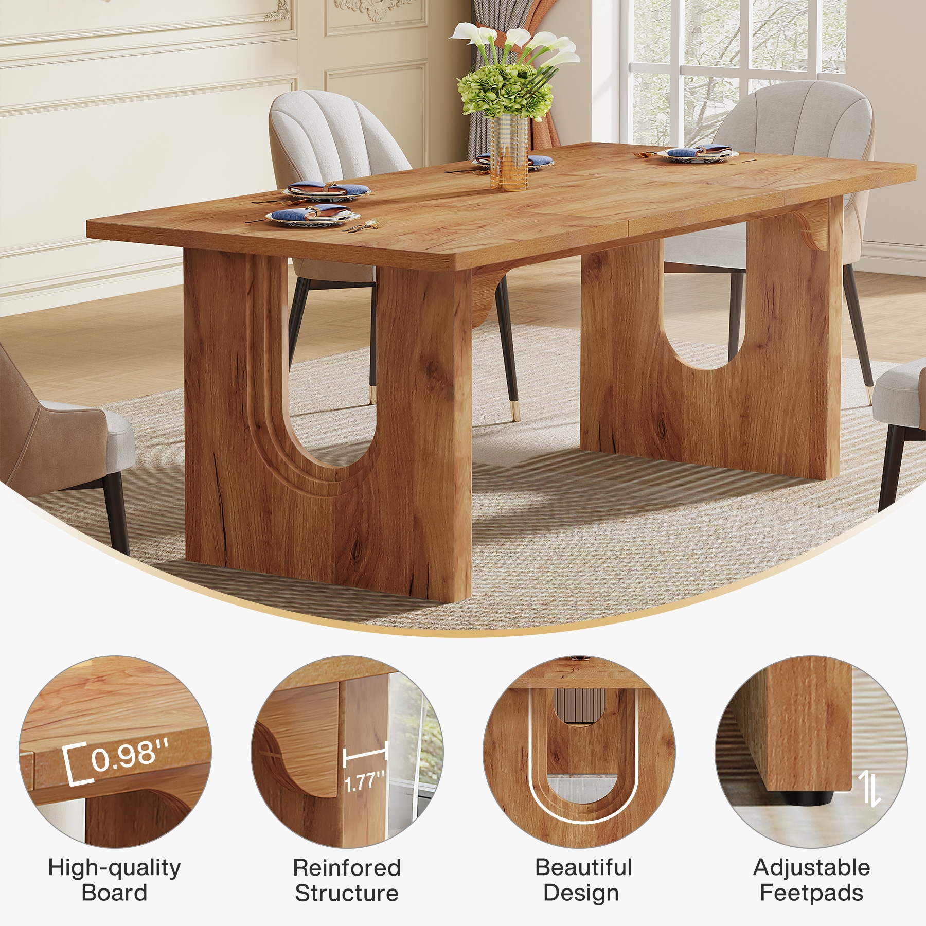 Tribesigns LWFD-J0301 Office-Tables - View #8