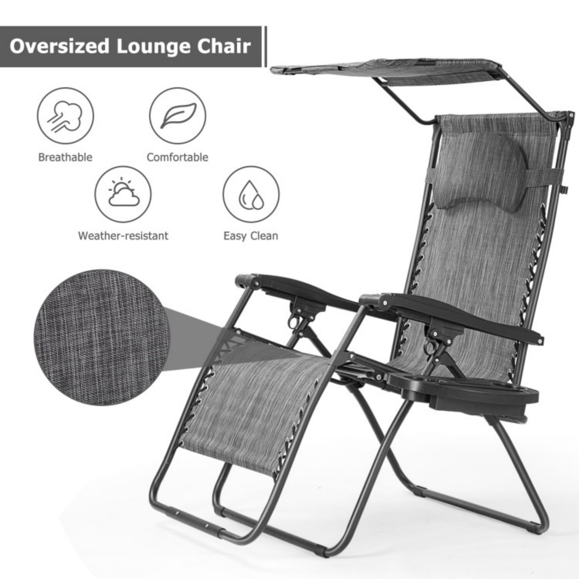 Clihome CWCH-OP70634BN-1 Patio-Chairs - View #5