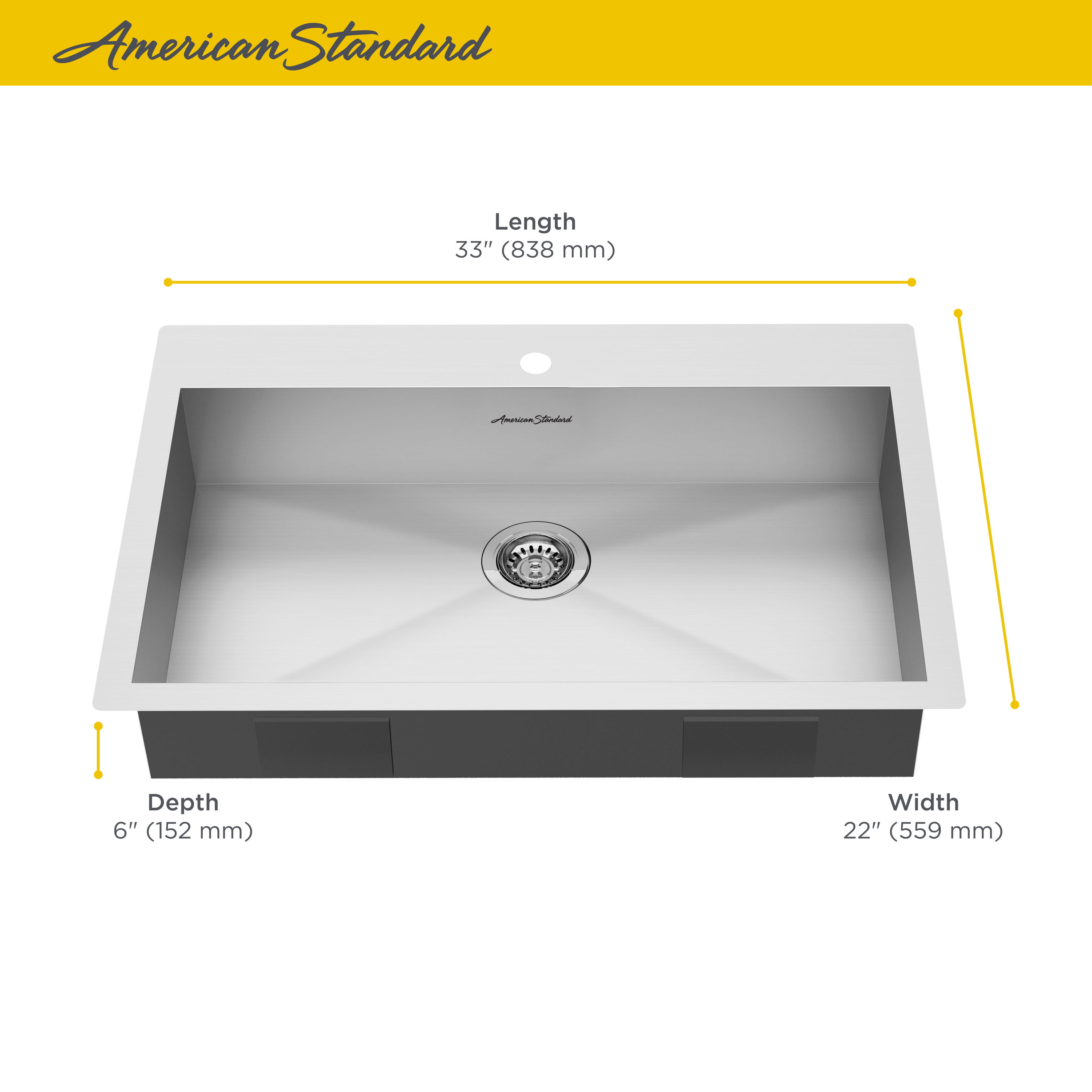 American Standard 18SB6332211.075 Kitchen-Sinks - View #5