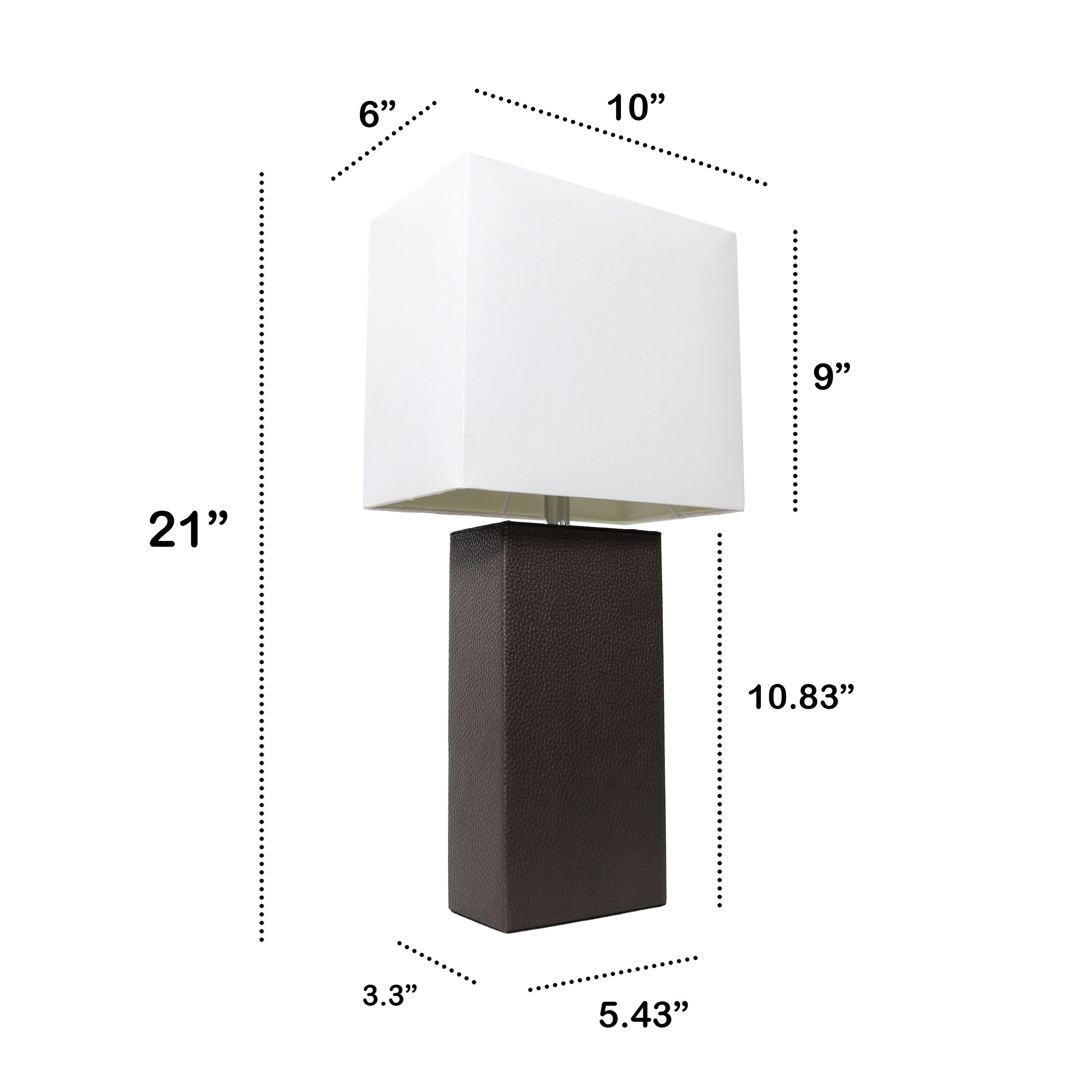 Lalia Home LHT-3008-BW Table-Lamps - View #9