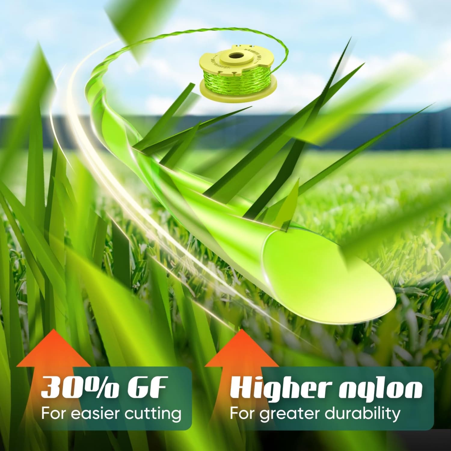 Angel Sar L2MMA56STL10 Trimmer-Line - View #2