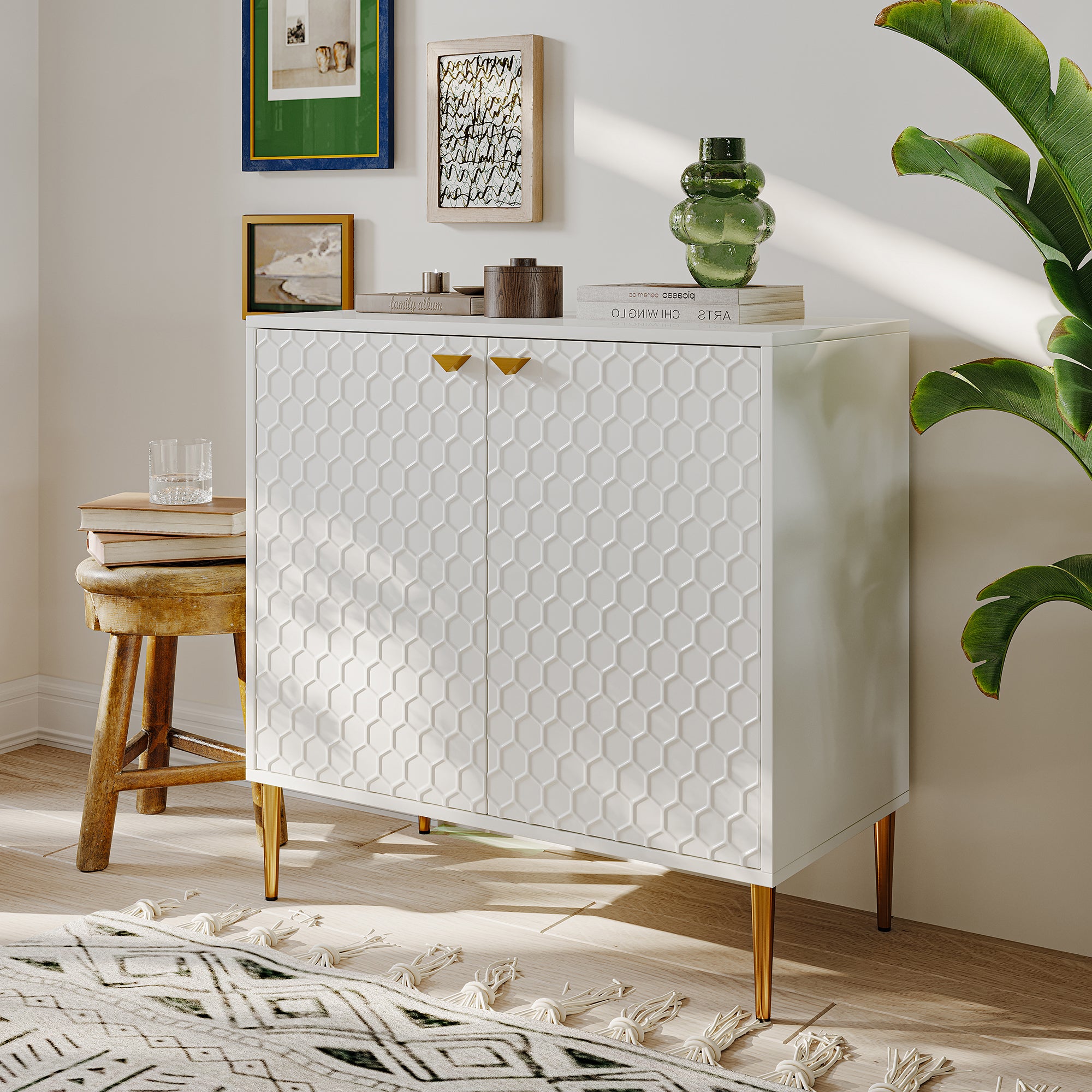 Boyel Living WF-JH-001-WH Utility-Storage-Cabinets - View #4