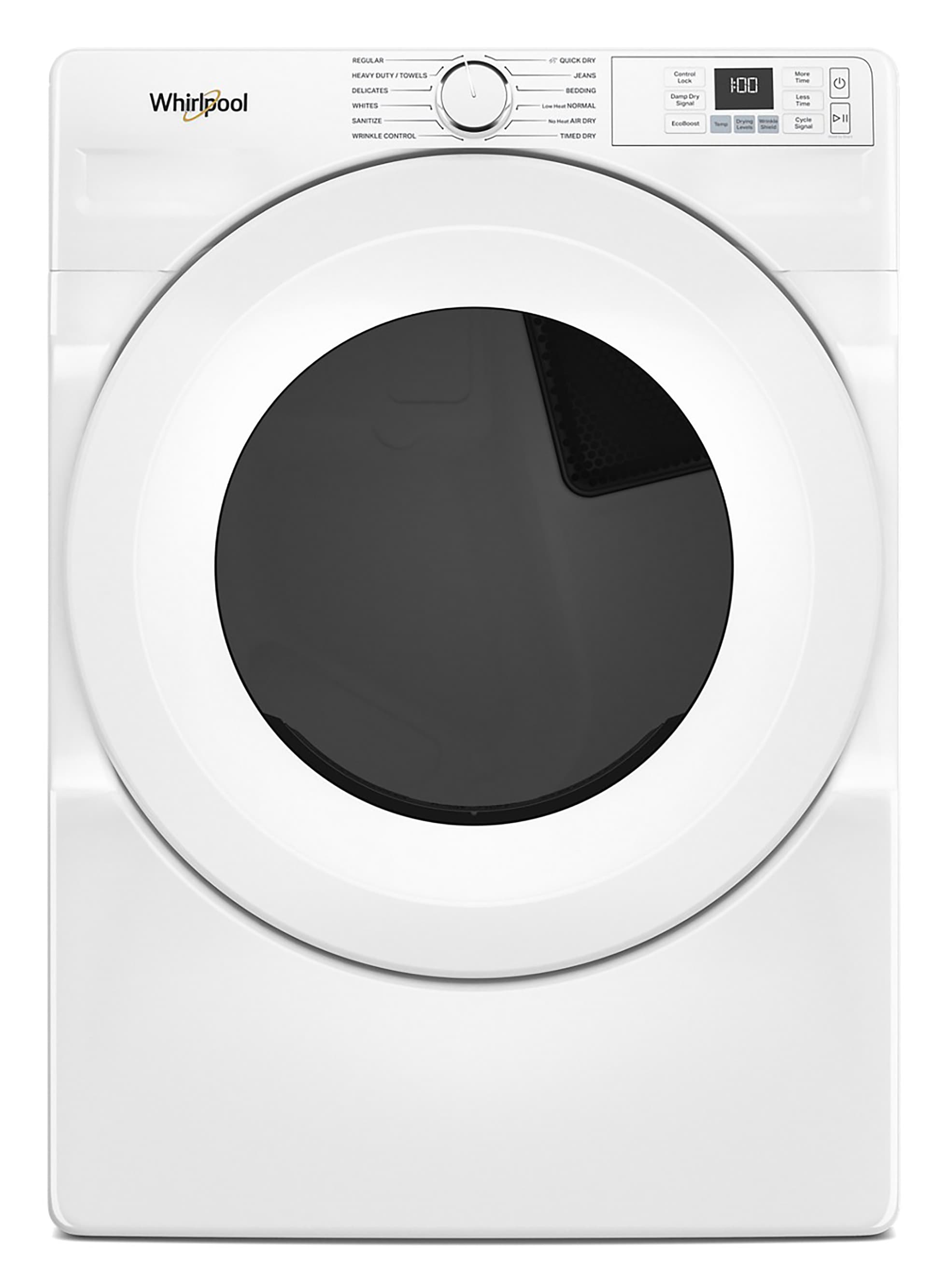 Whirlpool WGD4720RW 7.4-cu ft Stackable Portable Vented Gas Dryer ( White )