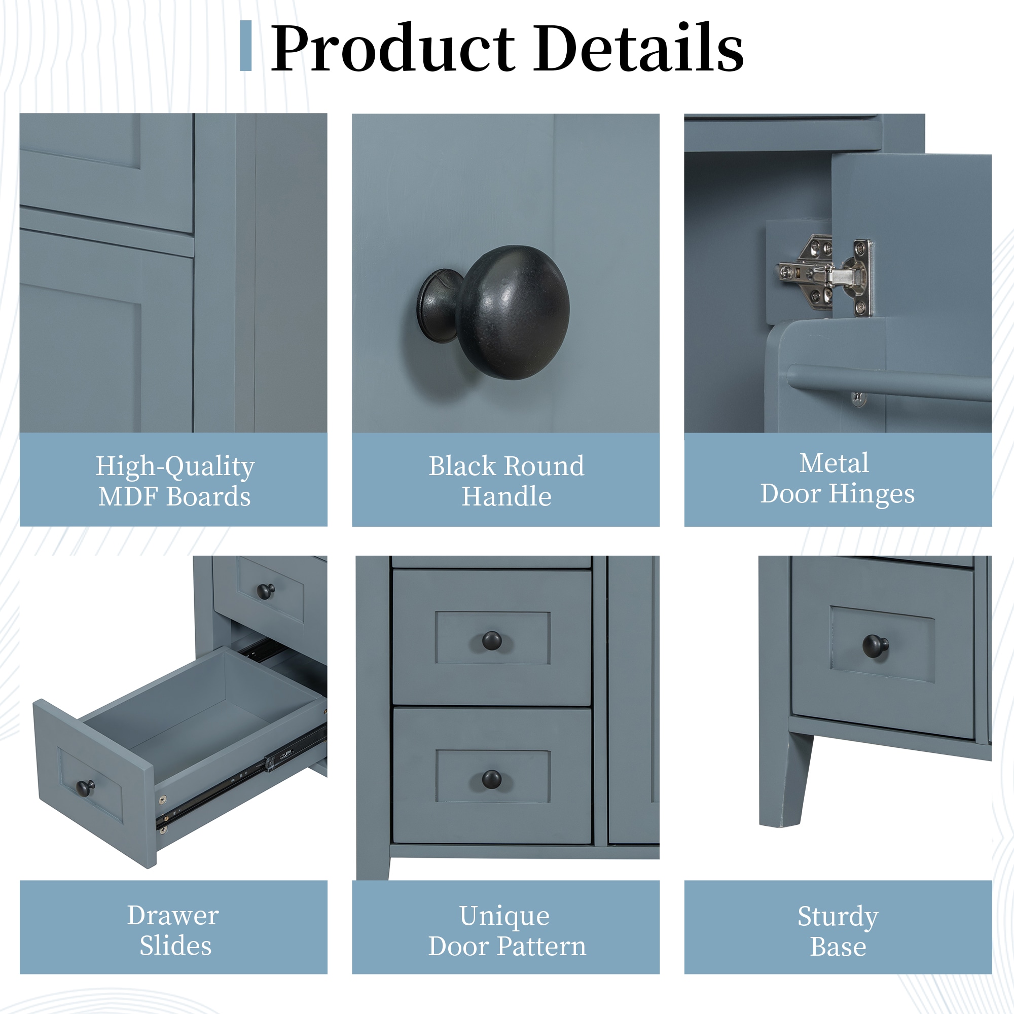 ModernLuxe L3P-N725P350821E Bath-Vanity-Combo - View #5
