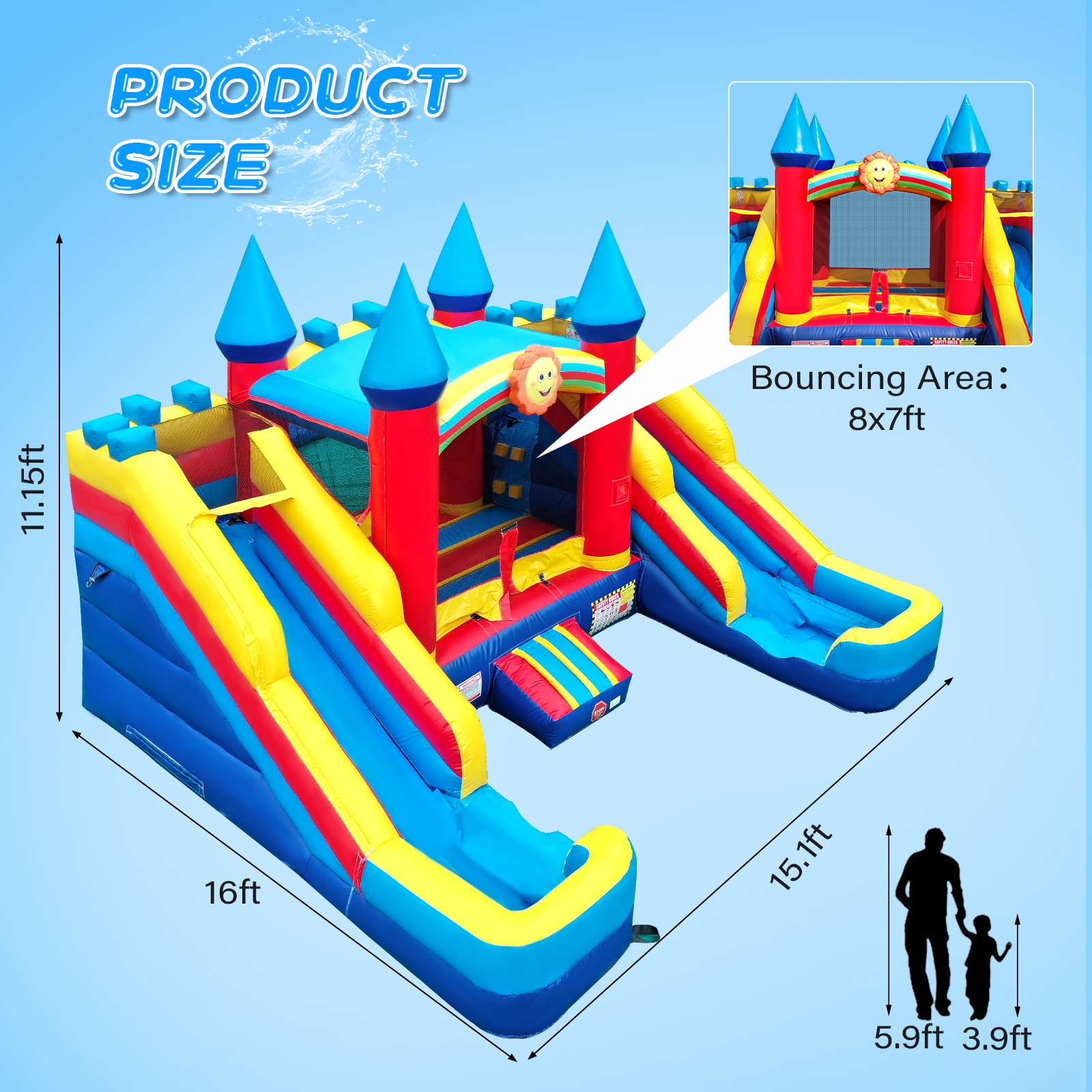 JOYMOR LS-G43000145-146 Bounce-Houses - View #3