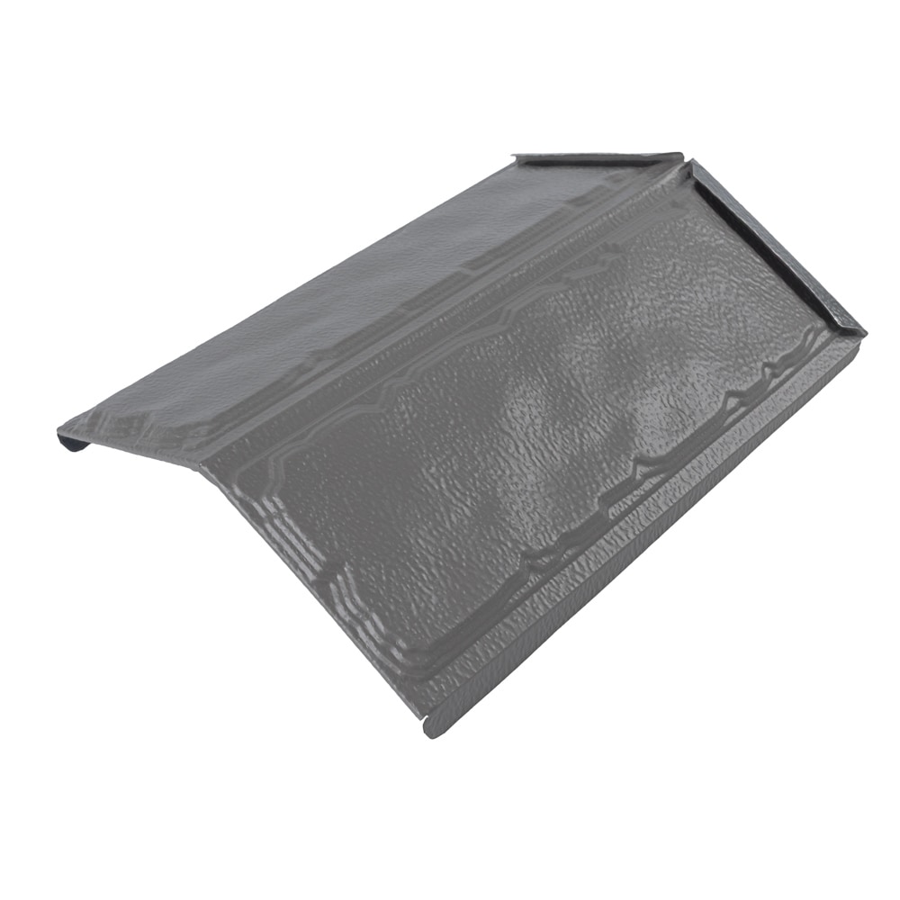 EDCO ArrowLine 10.25-in x 12-in Steel Roof Panel Ridge Caps