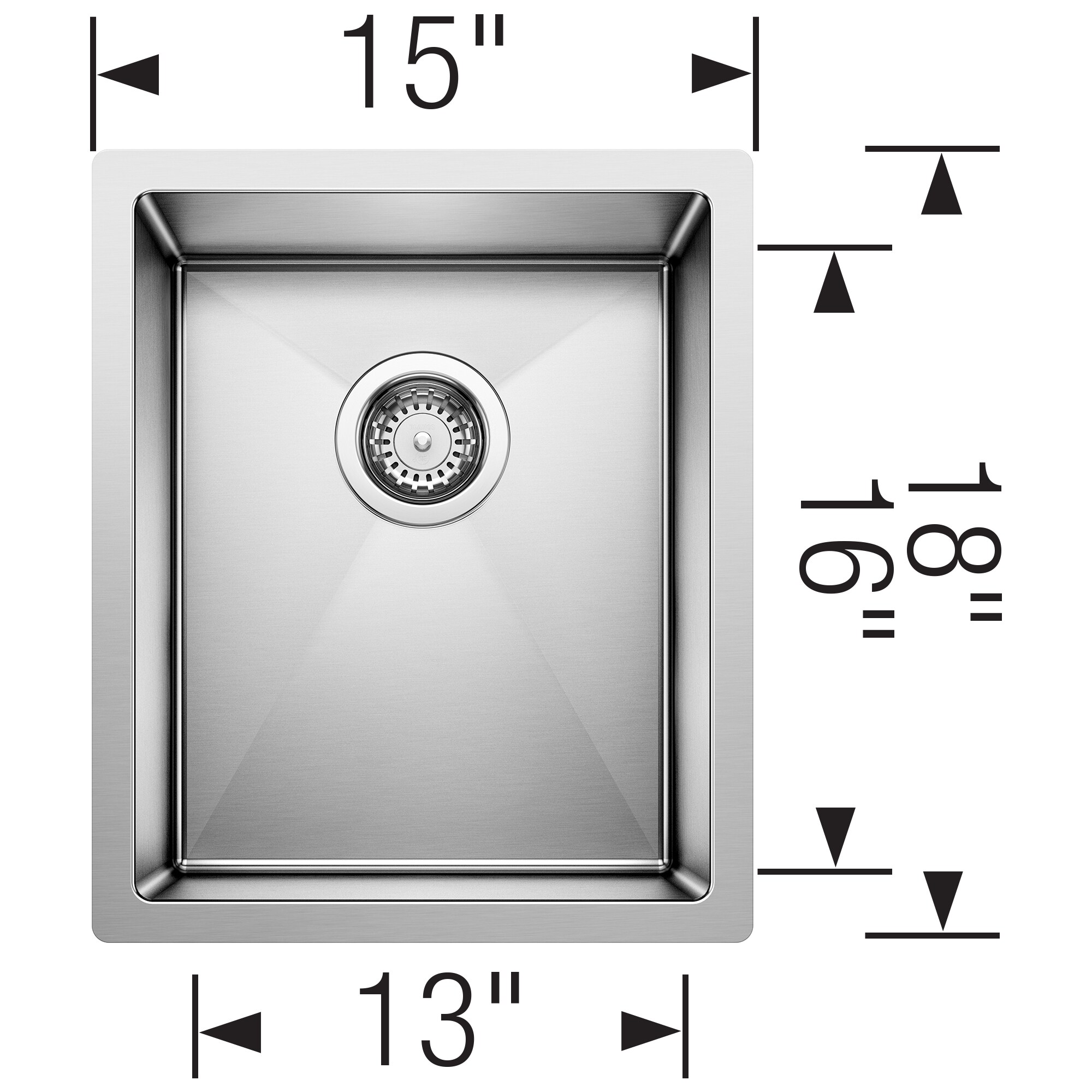 BLANCO 516225 Bar-Prep-Sinks - View #3