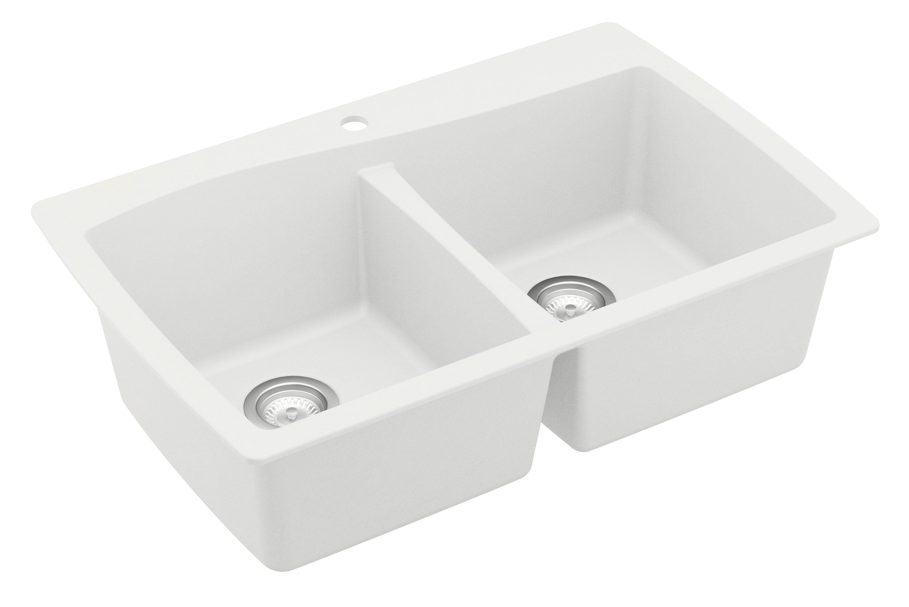 Karran QT-720-WH-PK1 Kitchen-Sinks - View #5