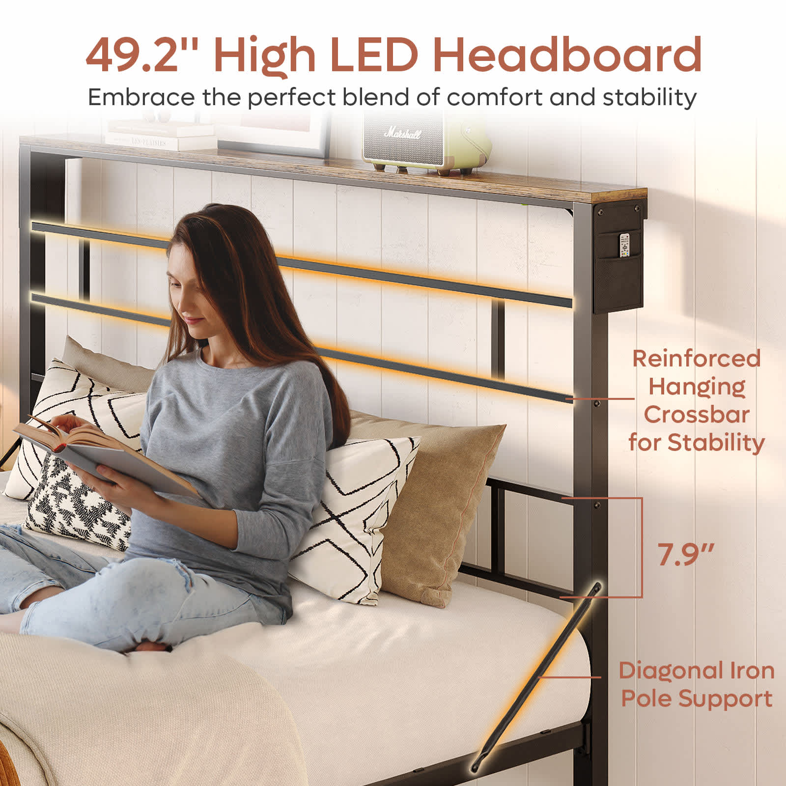 Bestier LOW-B700893S-XZBK beds - View #8